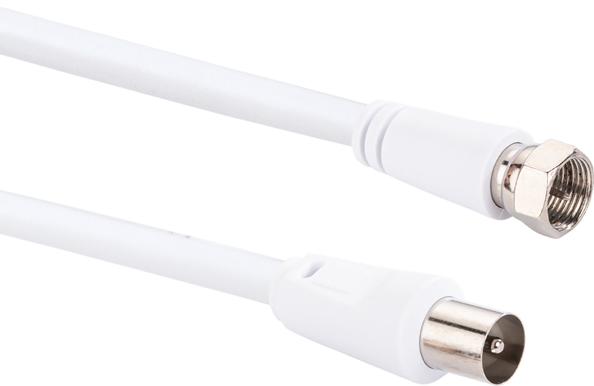 Schwaiger KVCK161 532 SAT-Kabel, F-Stecker, (150 cm), 2-fach geschirmt