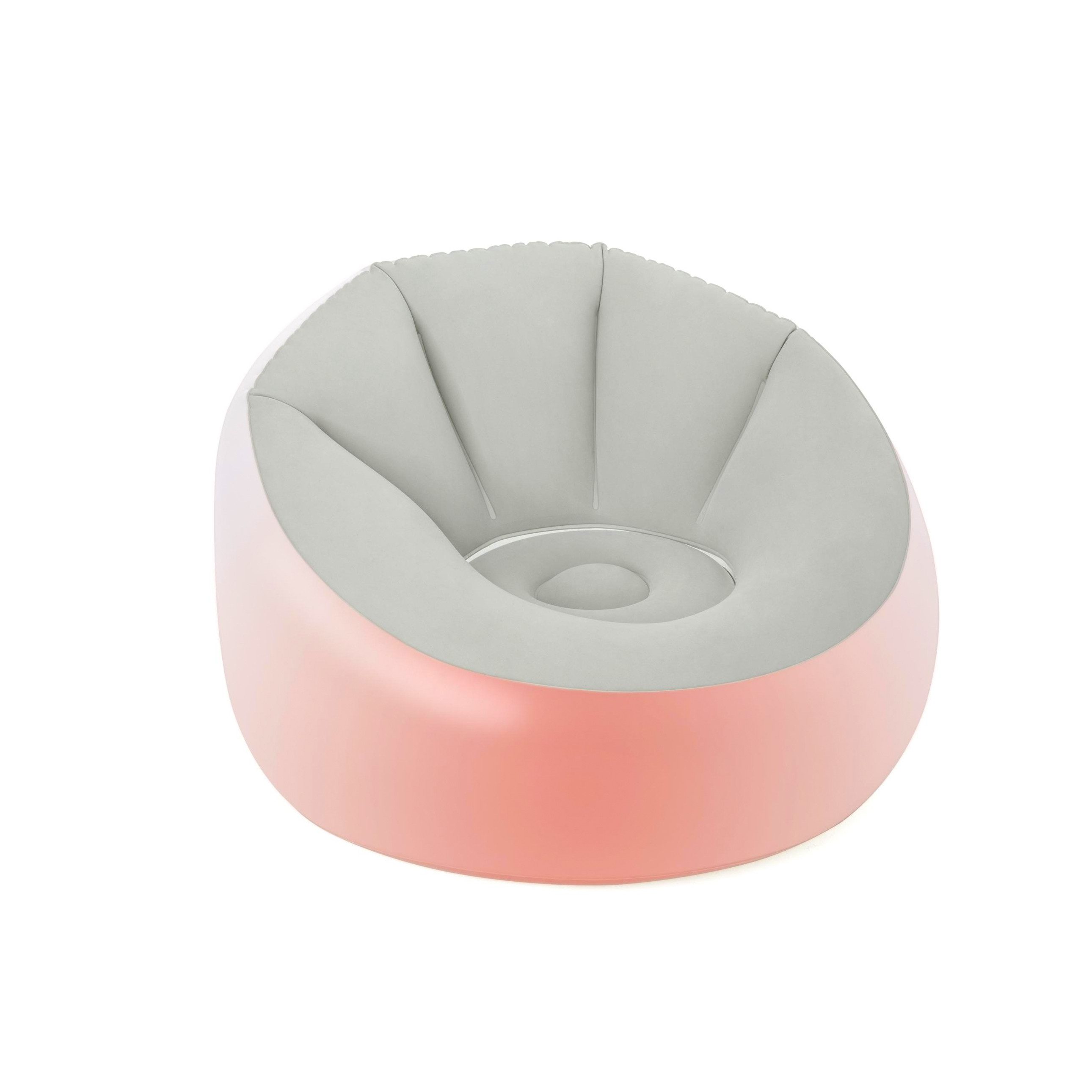 Bestway Sitzsack LED-Luftsessel Inflate-A-Chair 102x97x71cm, für Innen- und Außengebrauch geeignet