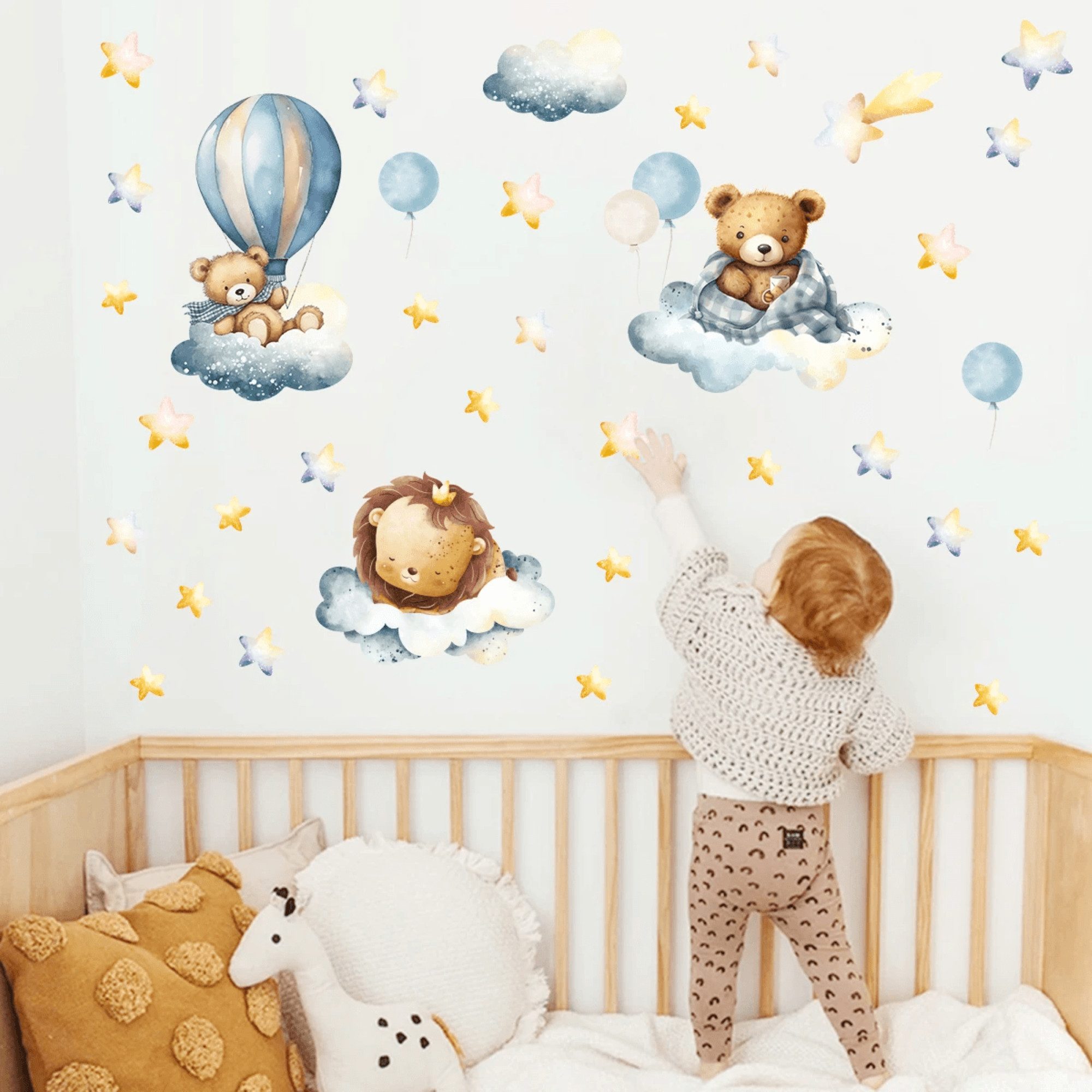 Montegoni Wandtattoo Kinder Wandsticker (Wandsticker mit günstig online kaufen