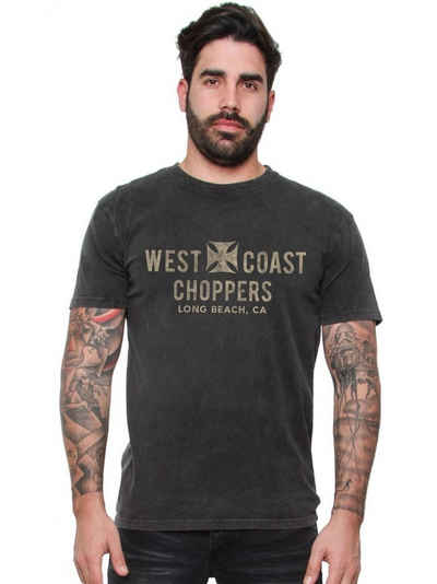 West Coast Choppers T-Shirt West Coast Choppers Herren T-Shirt Eagle Vintage