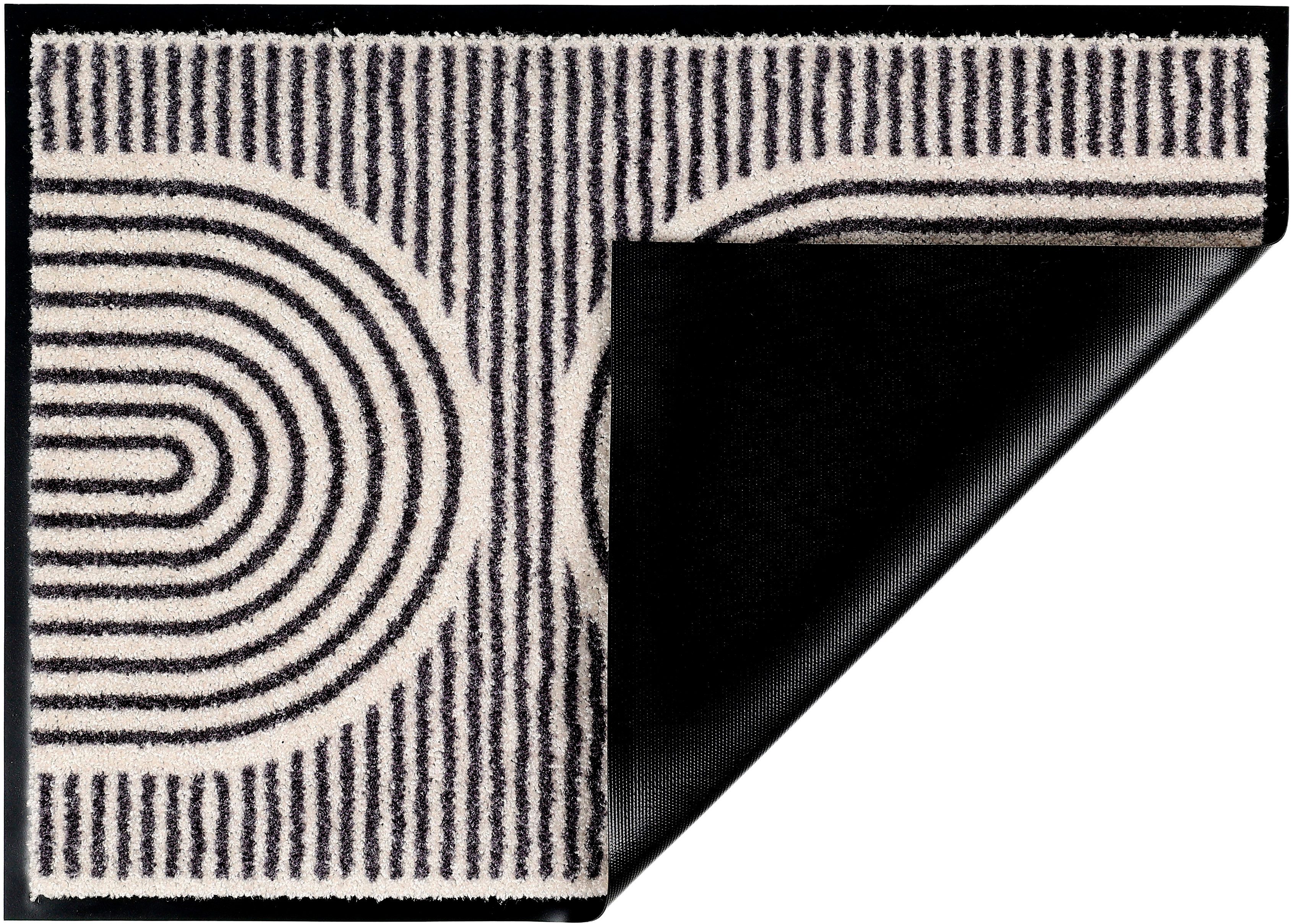 SCHÖNER WOHNEN-Kollektion Fußmatte Bellevue, rechteckig, Höhe: 8 mm, Türmatte, Schmutzfang, In und Outdoor, Sauberlauf, waschbar – Bild 4 von 5