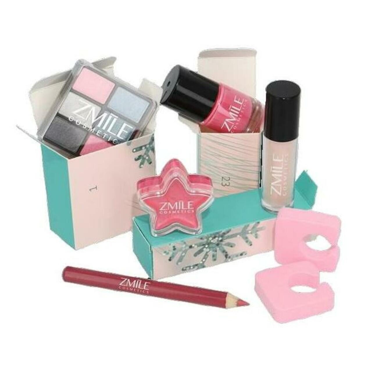 ZMILE COSMETICS Adventskalender Damen Doppelpack Beauty Adventskalender Puzzle Kosmetik, vegan, 24 Überraschungen