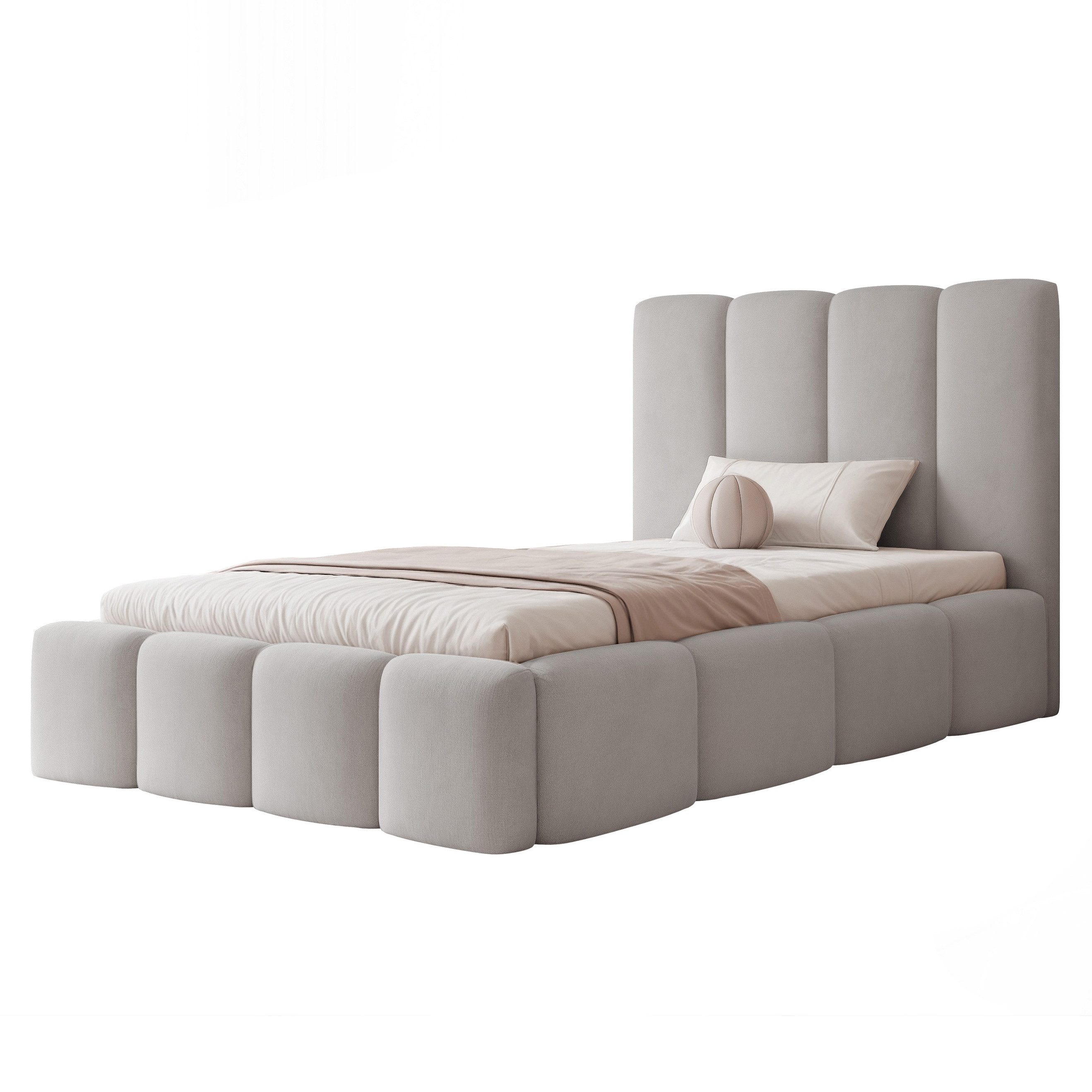 yourhouse24 Polsterbett Maro Doppelbett Bettgestell Lattenrost günstig online kaufen