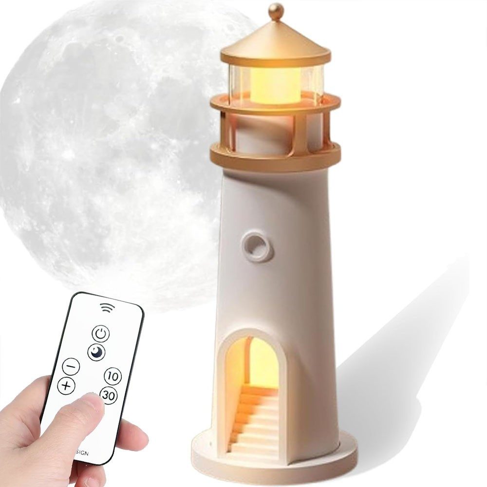 JOYOLEDER Nachtlicht Leuchtturm Deko,LED Leuchtturm Lampe, günstig online kaufen