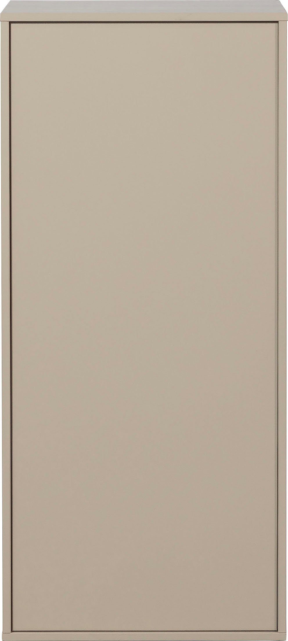 WOOOD Garderobenschrank Daily Closet Single 110X50Cm Grenen Dakargrau