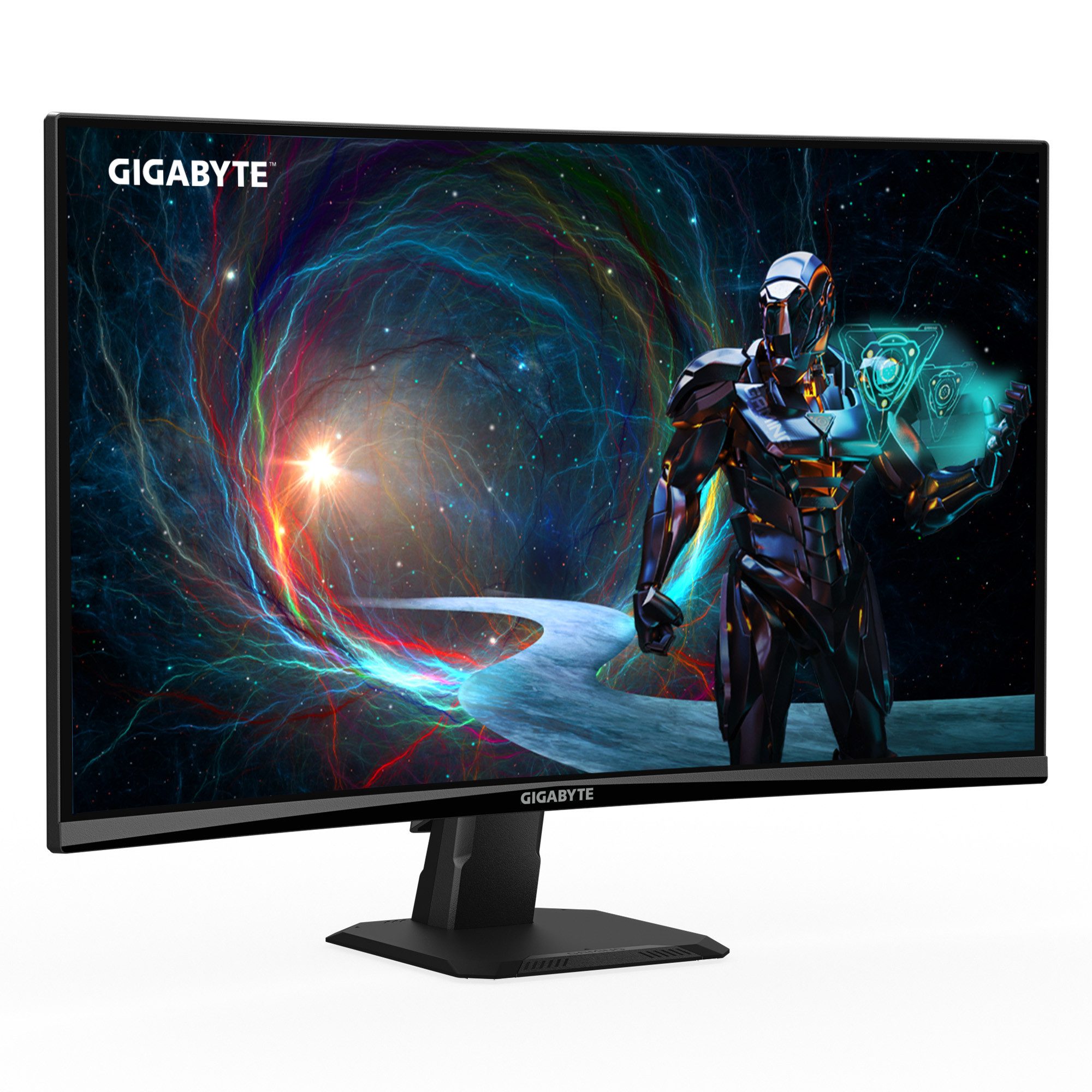 Gigabyte GS27QCA Curved-Gaming-Monitor (68,5 cm/27 ", 2560 x 1440 px, QHD, 1 ms Reaktionszeit, 180 Hz, VA LED, neigbar)