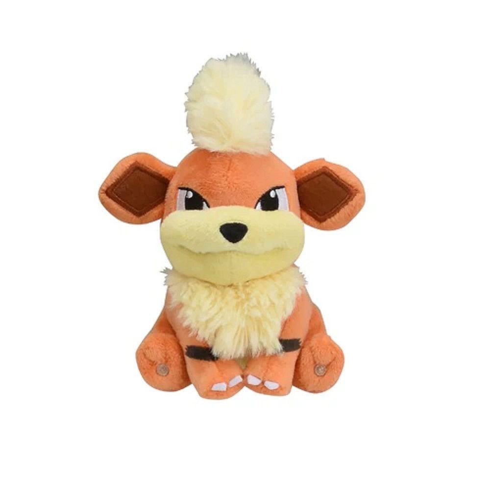 Pokémon Center Plüschfigur Pokemon Fukano Kuscheltier - 14 cm Plüschtier Growlithe Original