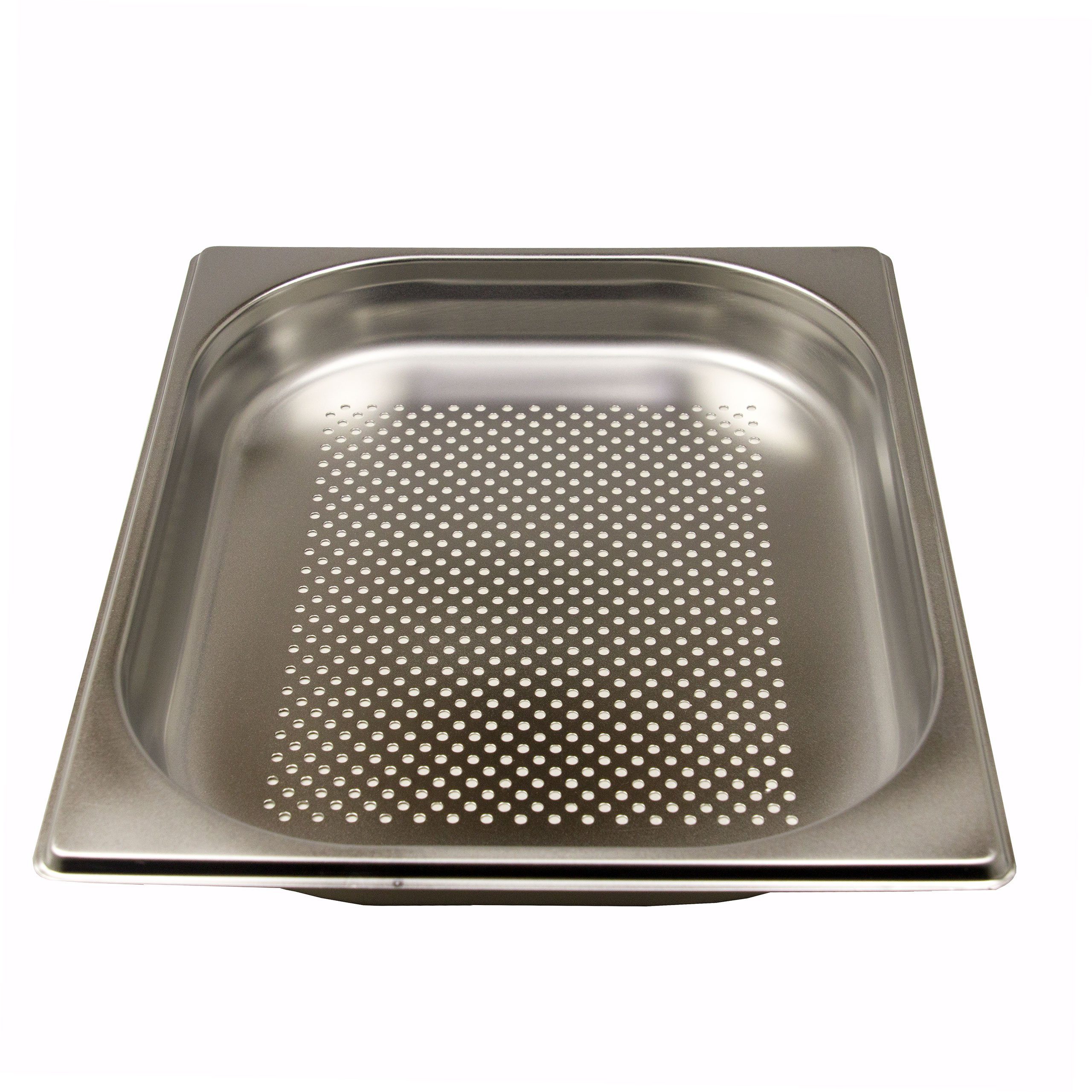 Airbrush-City Thermobehälter GN 1/3 Gastronormbehälter GN-Behälter Edelstahl 0,75 Liter Tiefe 20mm gelocht, (0-tlg) | Thermobehälter