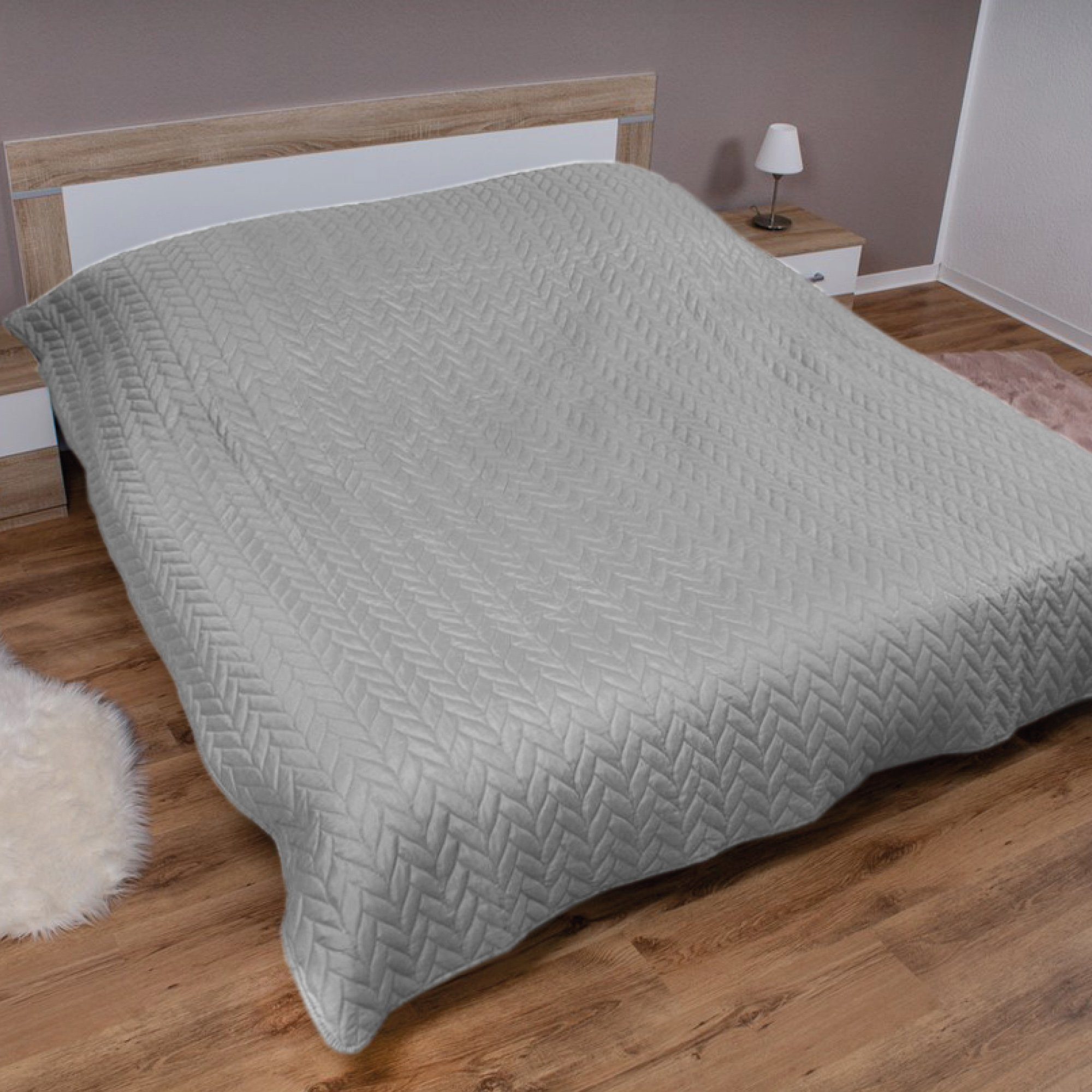 Bestlivings Tagesdecke Bettüberwurf gesteppt, XXL Sofaüberwurf günstig online kaufen