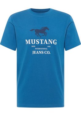 MUSTANG Kurzarmshirt Print-Shirt