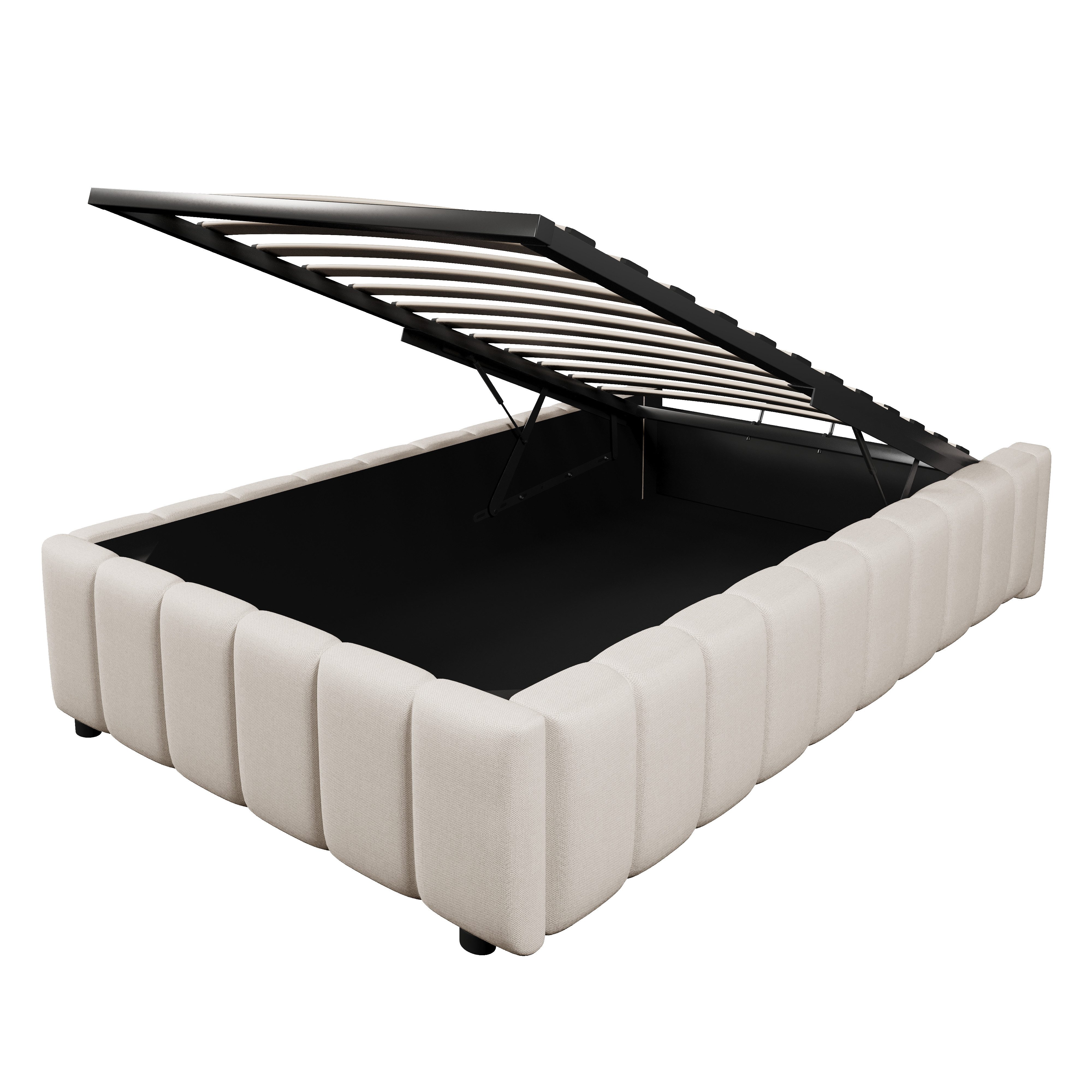 OKWISH Polsterbett Funktionsbett,Kinderbett,Jugendbett,Gästebett (Polsterbe günstig online kaufen