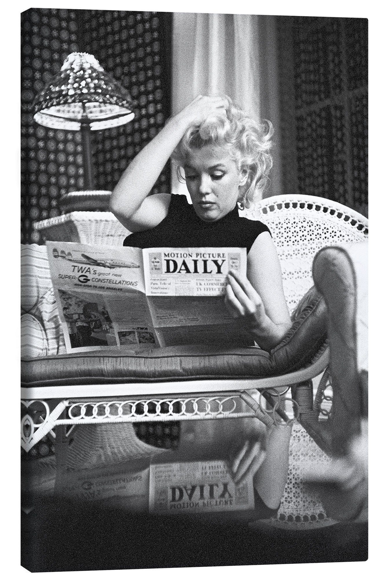 Posterlounge Leinwandbild Celebrity Collection, Marilyn Monroe günstig online kaufen
