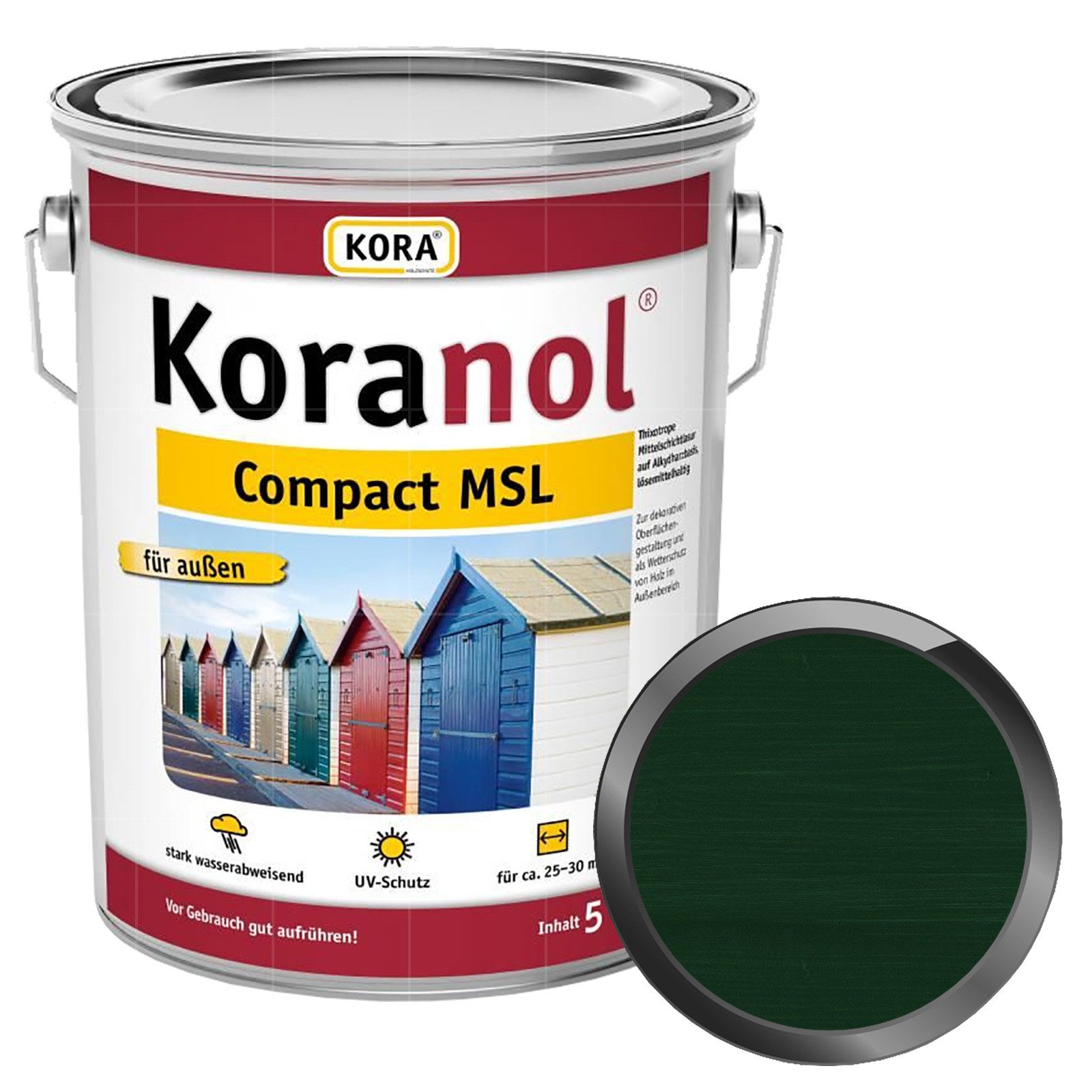 KORA Holzschutzlasur Koranol Compact MSL - 5 Ltr