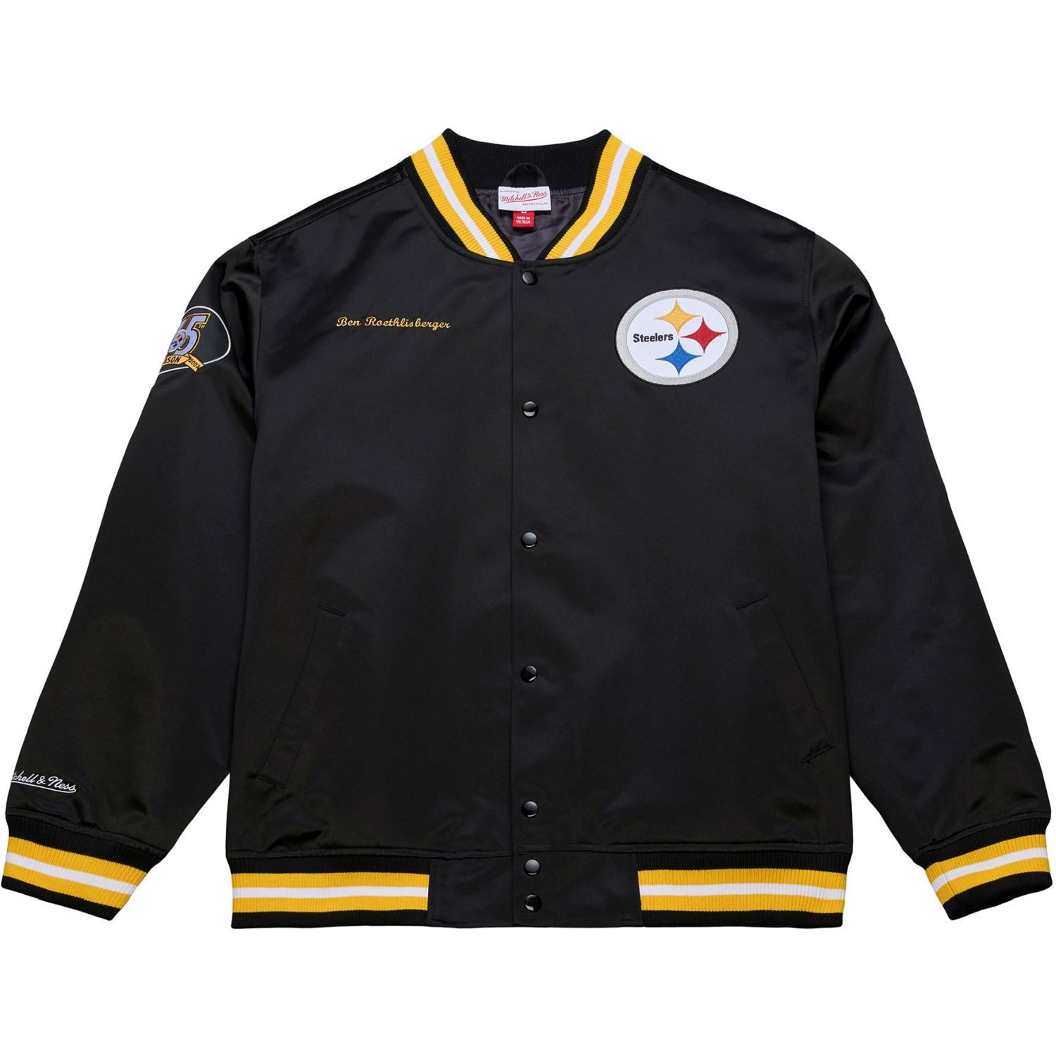 Mitchell & Ness Windbreaker Varsity Pittsburgh Steelers Roethlisberger
