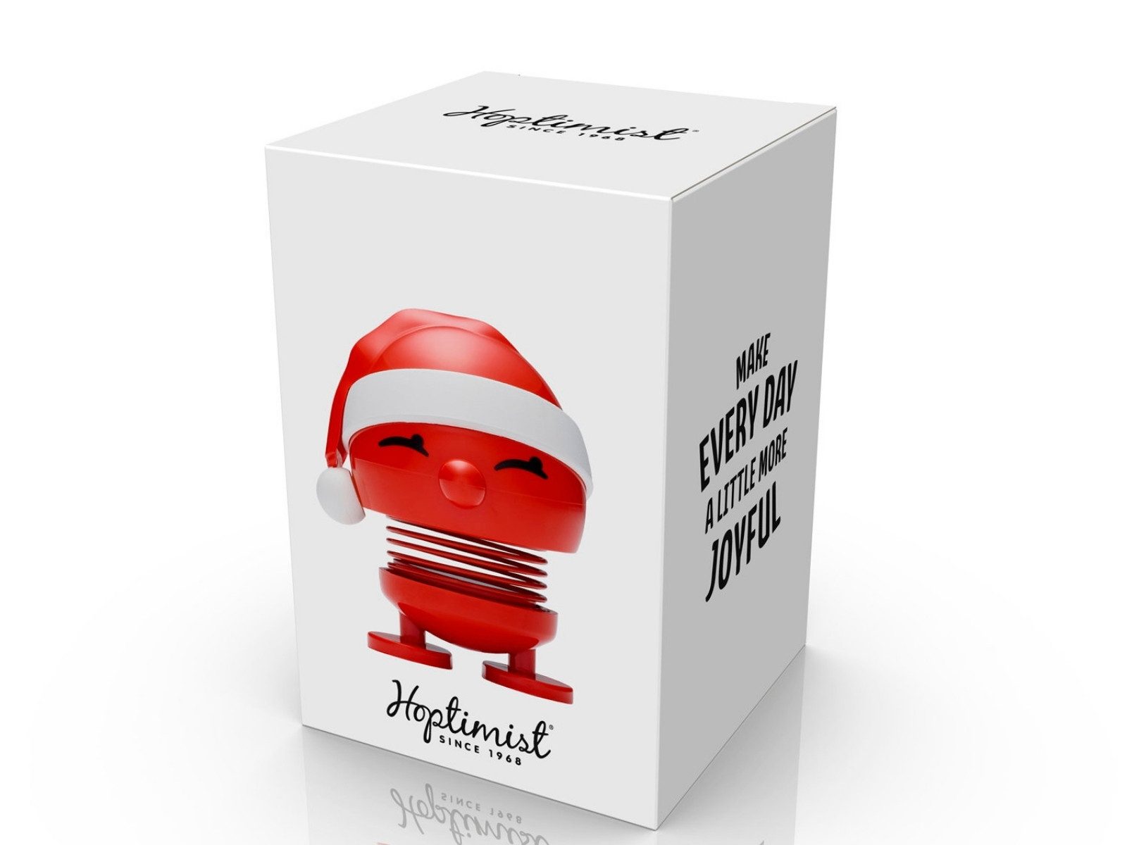 HOPTIMIST Dekofigur Santa Bimble S red 7,2cm