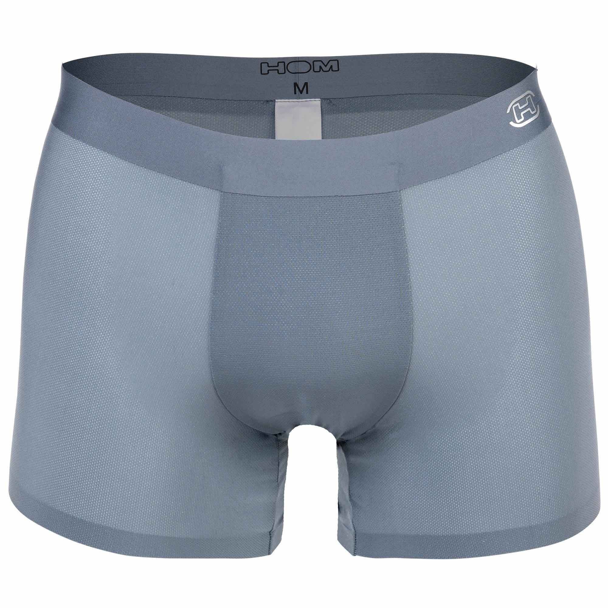 Mikrofaser Boxer Grau Boxer - Shorts, Herren Hom H-Fresh, Briefs