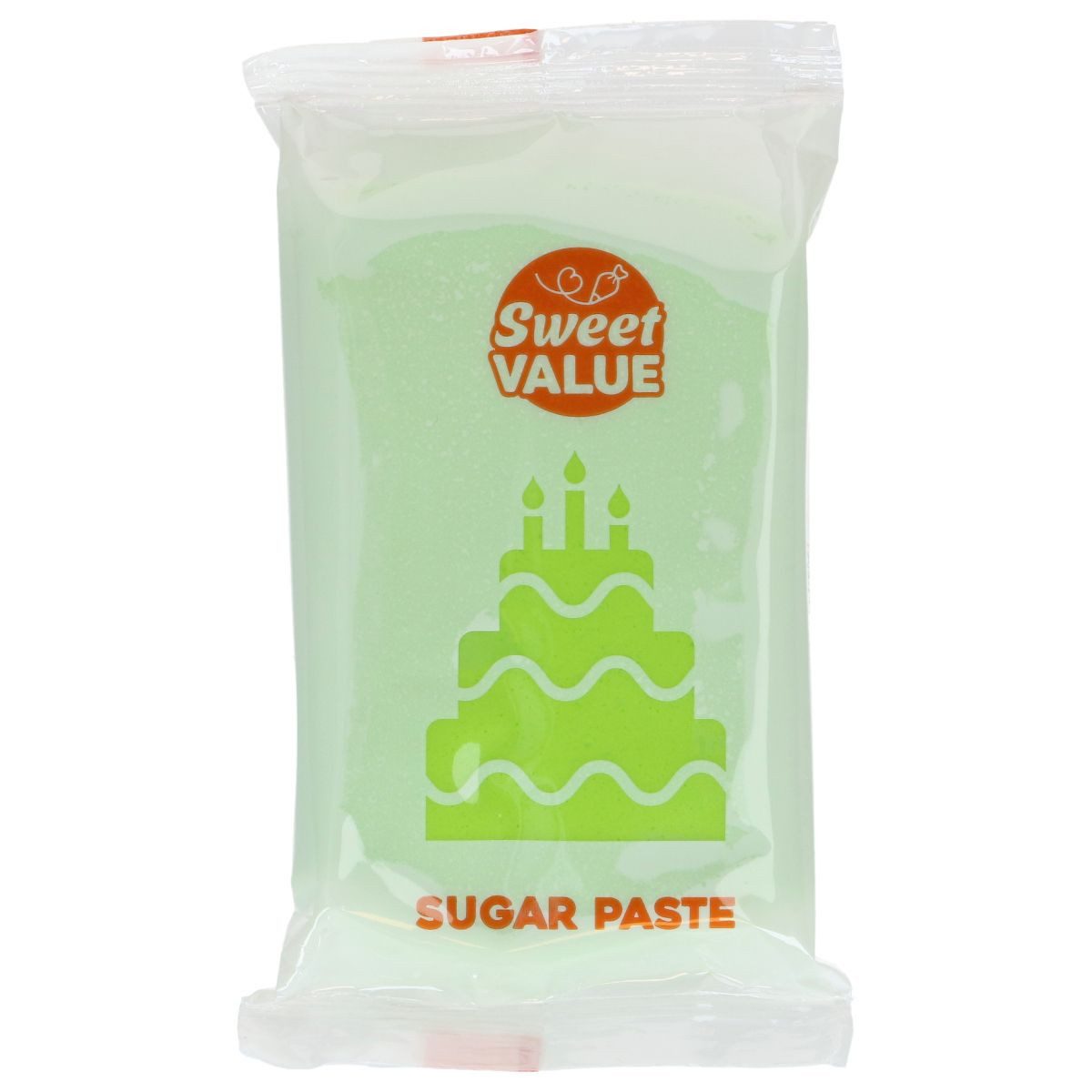 Sweet Value Backdekoration Sweet Value Fondant Grass Green / Grasgrün 200 g