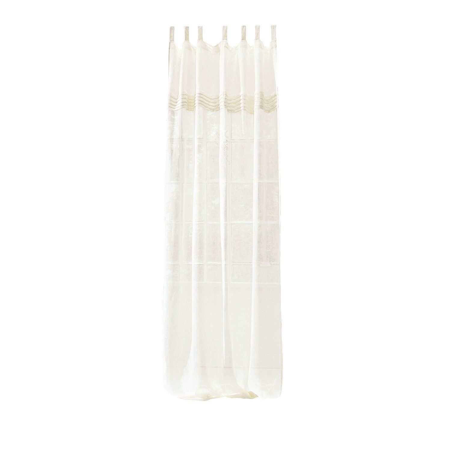 Vorhang Gardine Drancy creme