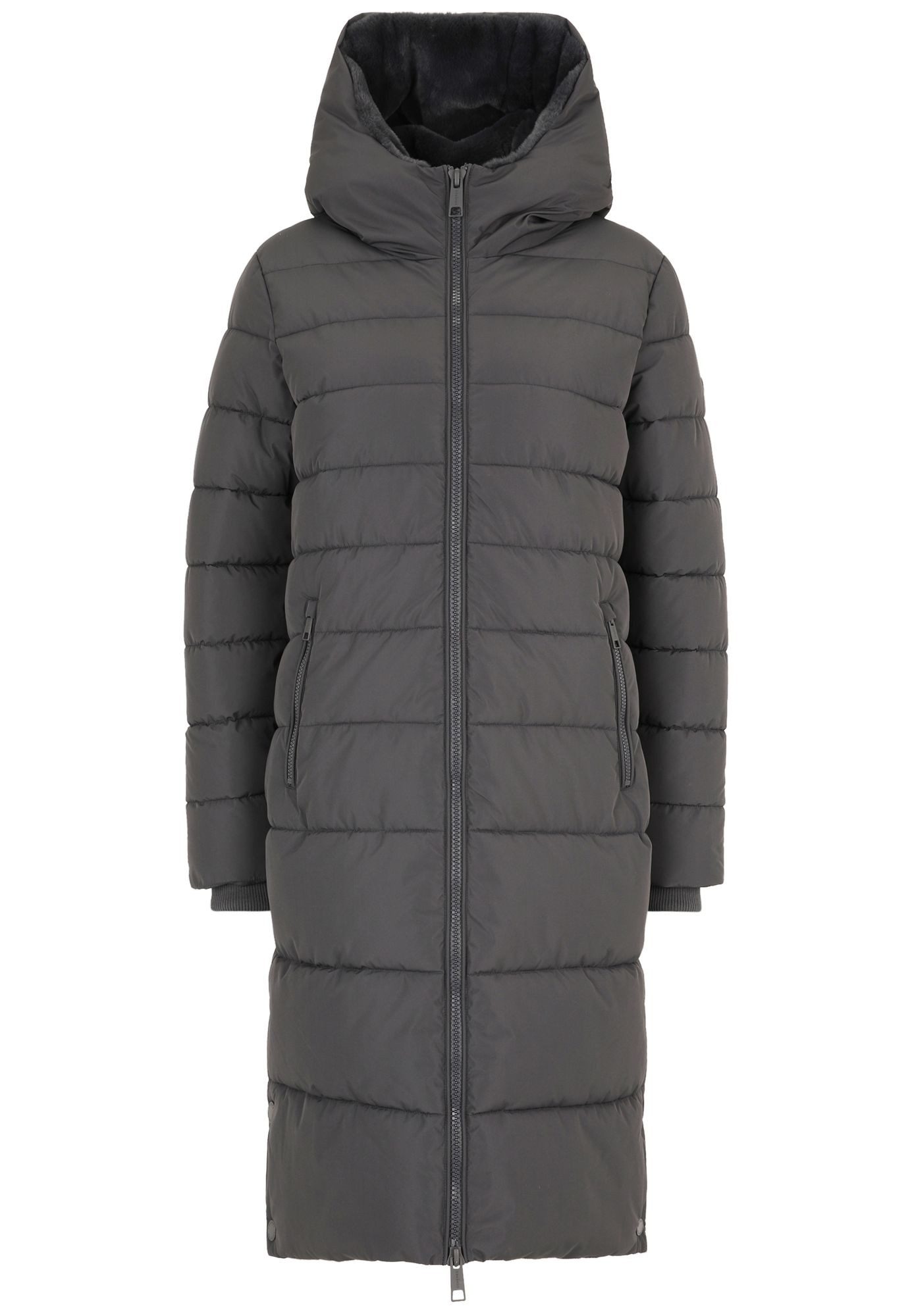 COVERED Steppmantel Amy L60398CO große Kapuze mit Kunstfell gefüttert, Wind günstig online kaufen