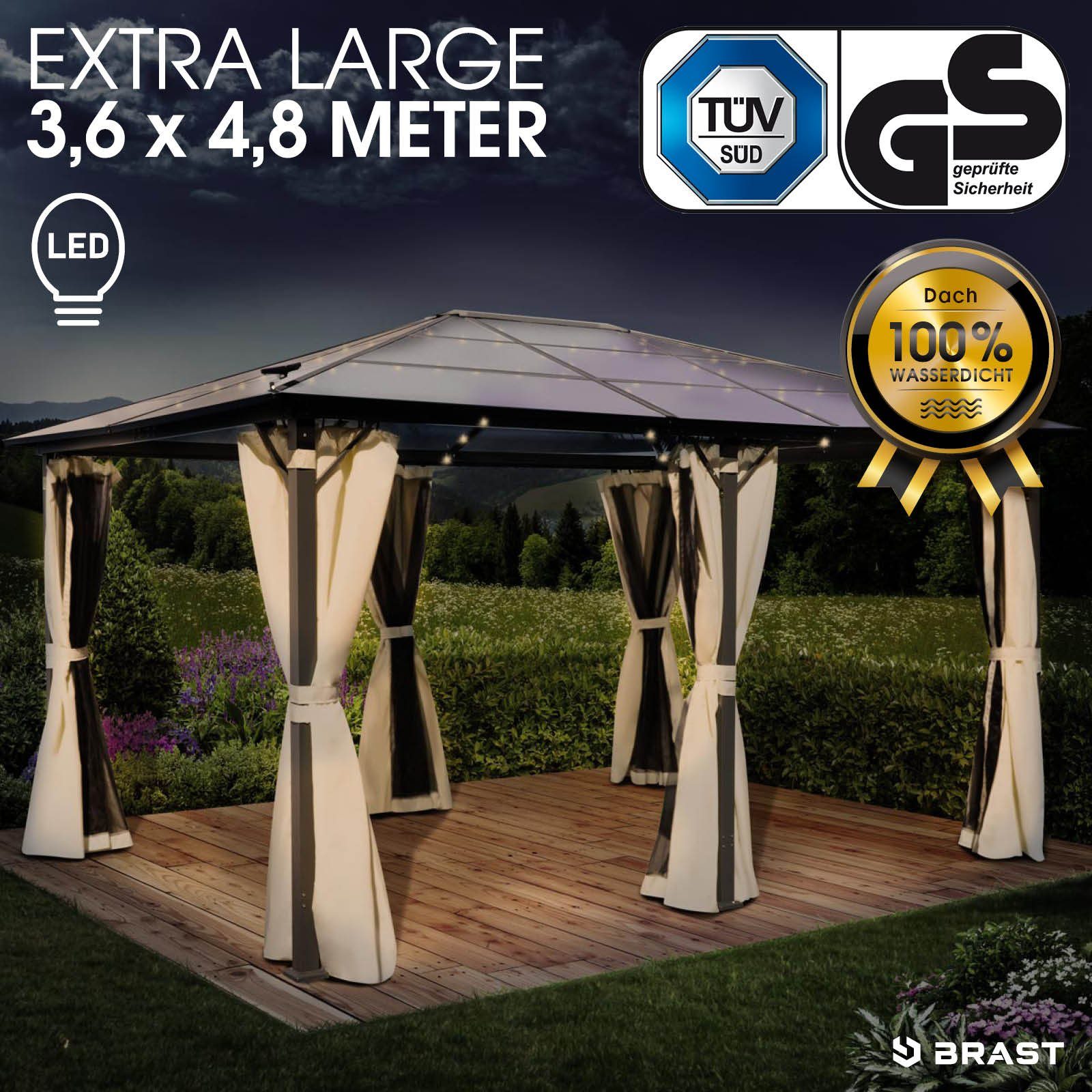 BRAST Pavillon Premium Aluminium Größen 3x4m günstig online kaufen