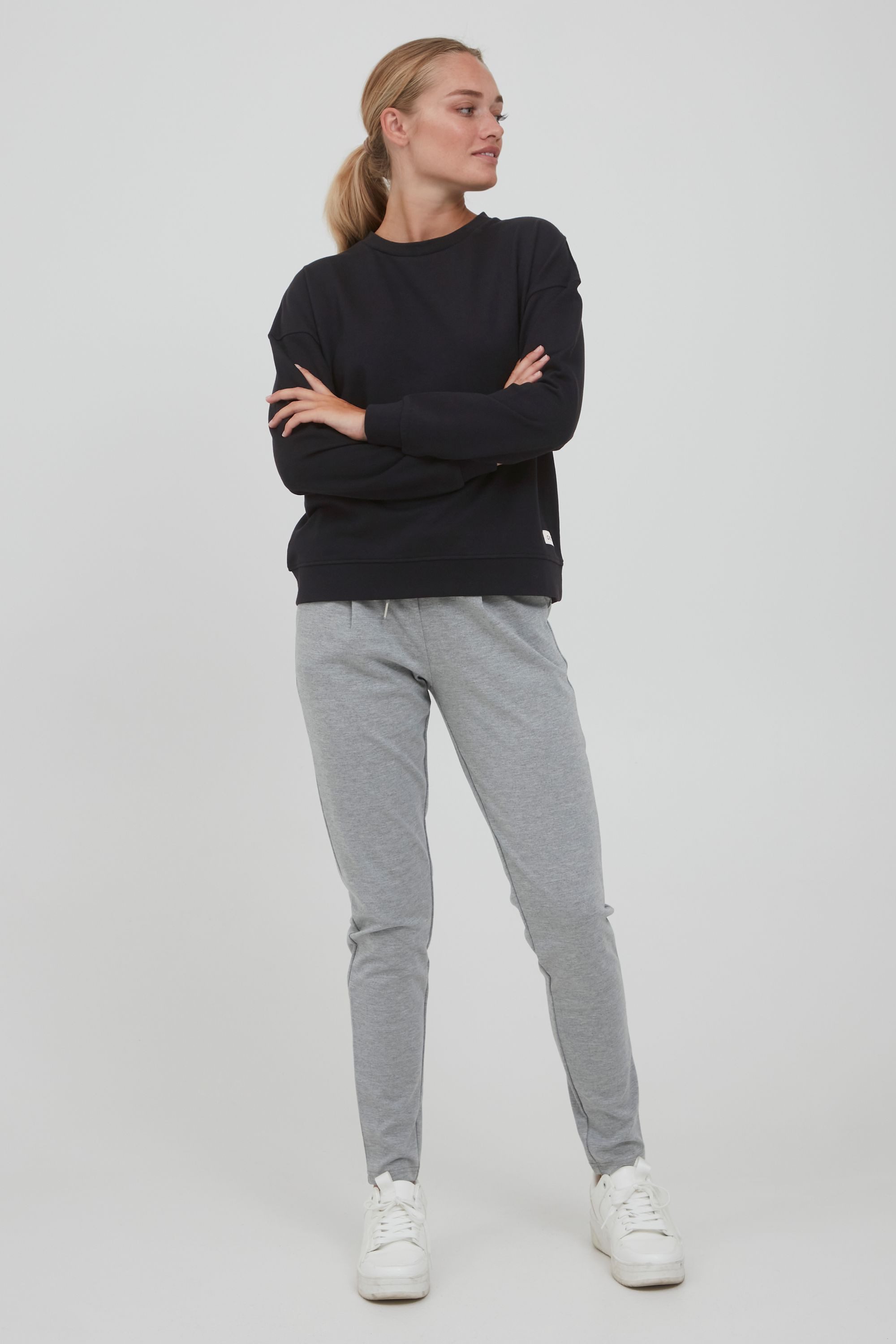 OXMO Sweatshirt OXGrynet Sweatpullover mit Rundhalsausschnitt günstig online kaufen