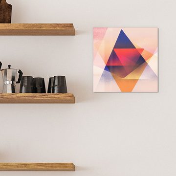 DEQORI Magnettafel 'Geometrie der Farben', Whiteboard Pinnwand beschreibbar