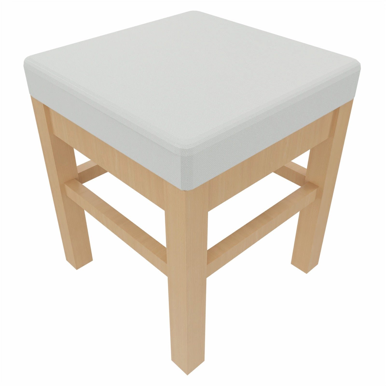 einrichtungsdesign24 Sitzhocker Schwerlasthocker Alexander – Robuster Sitzhocker mit 52cm Sitzhöhe, Belastbar bis 250kg