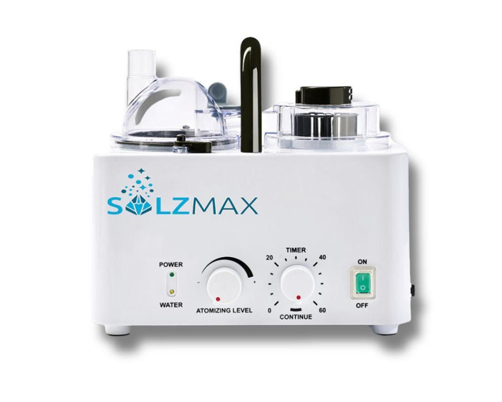Kaiser Wellness GmbH Zimmerbrunnen-Nebler SalzMax Solevernebler - Meeresluft für Sauna, Dampfbad & Infrarot, 0-tlg.
