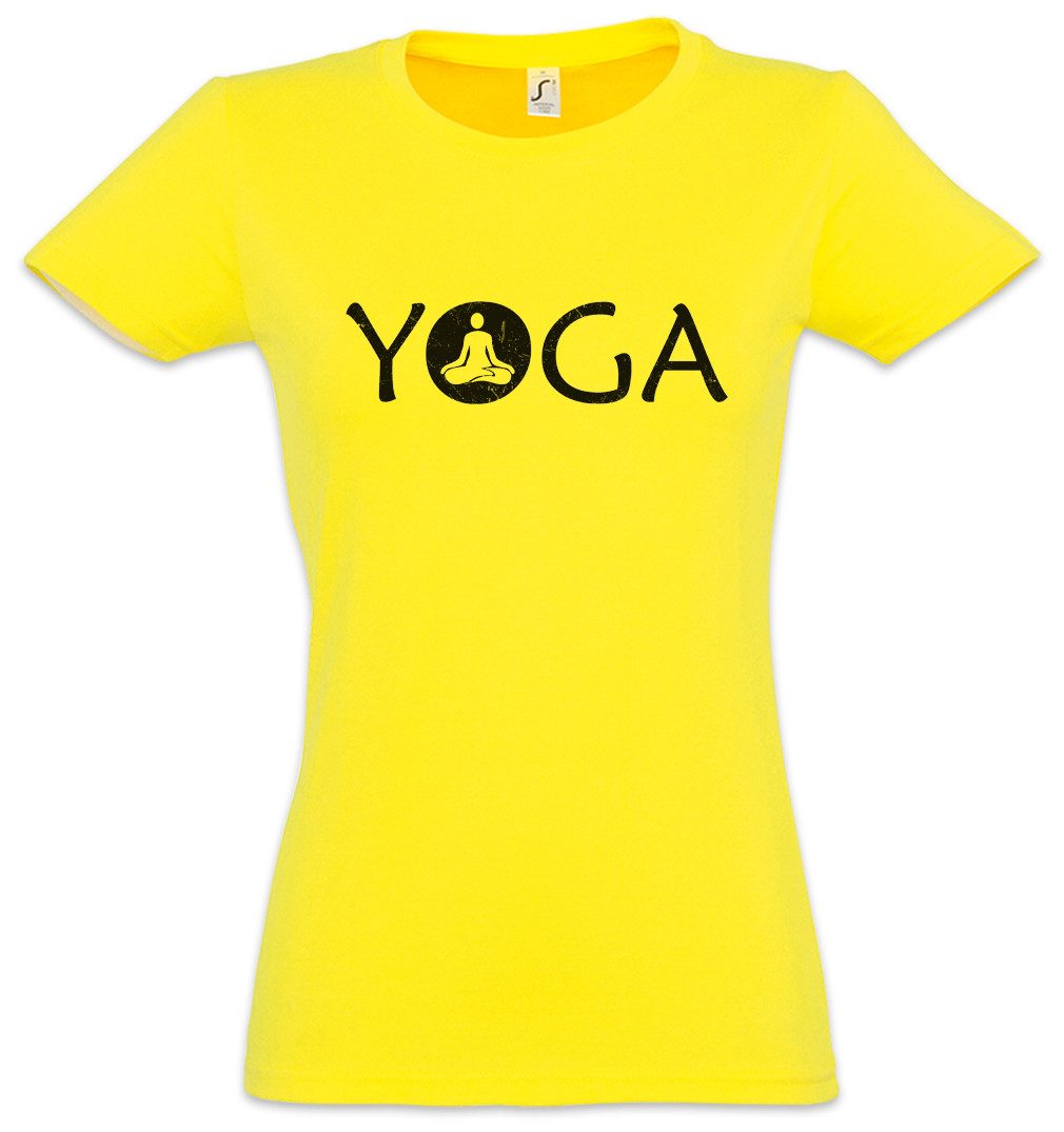 Urban Backwoods Print-Shirt Yoga Damen T-Shirt günstig online kaufen
