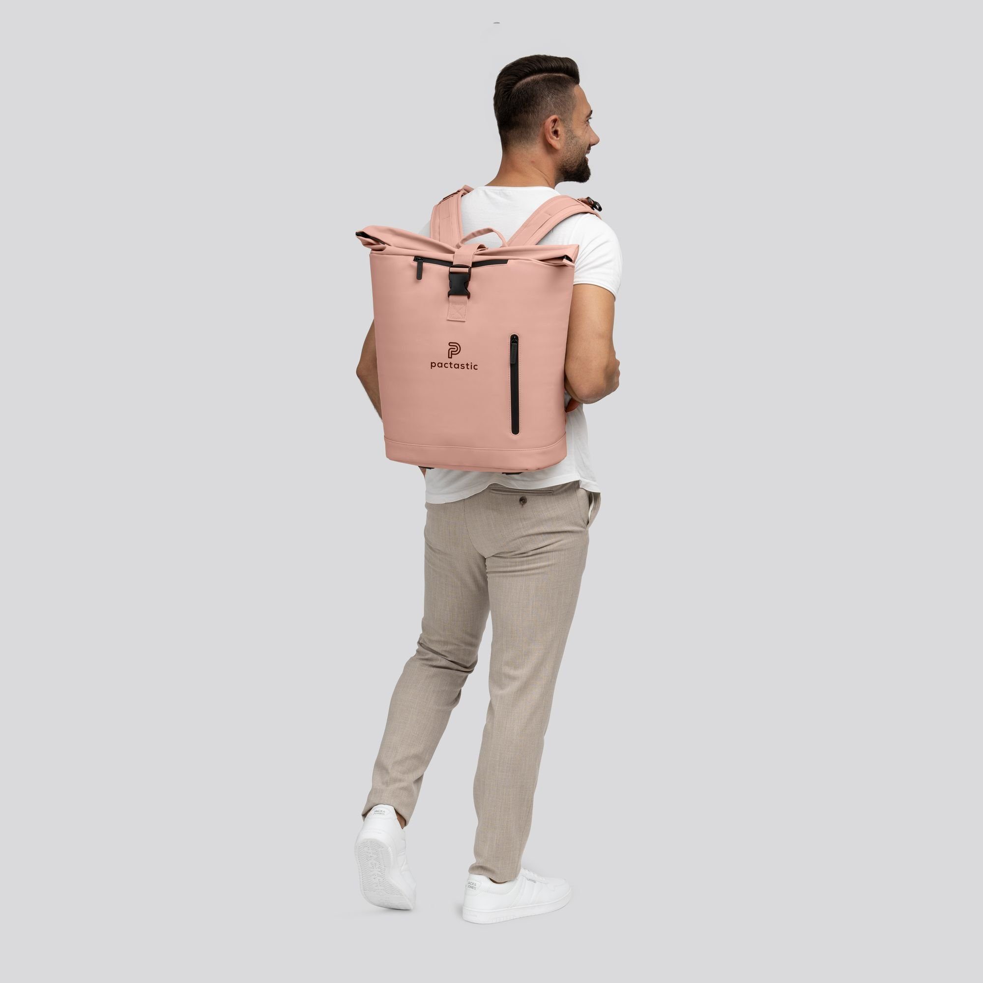 Pactastic Daypack rose Veganes Tech-Material Urban Collection