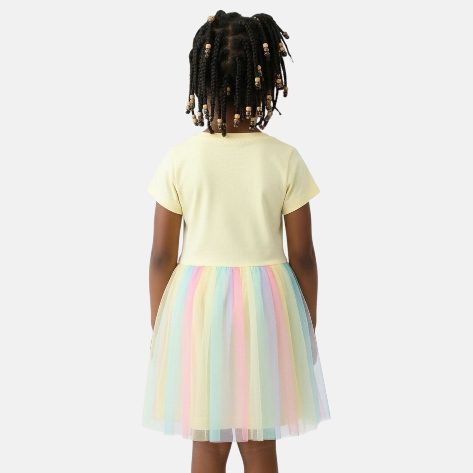 Disney Sommerkleid Disney Lilo und Stitch Kinder Mädchen Sommerkleid Kleid (1-tlg) Gr. 98 bis 128, 100% Baumwolle