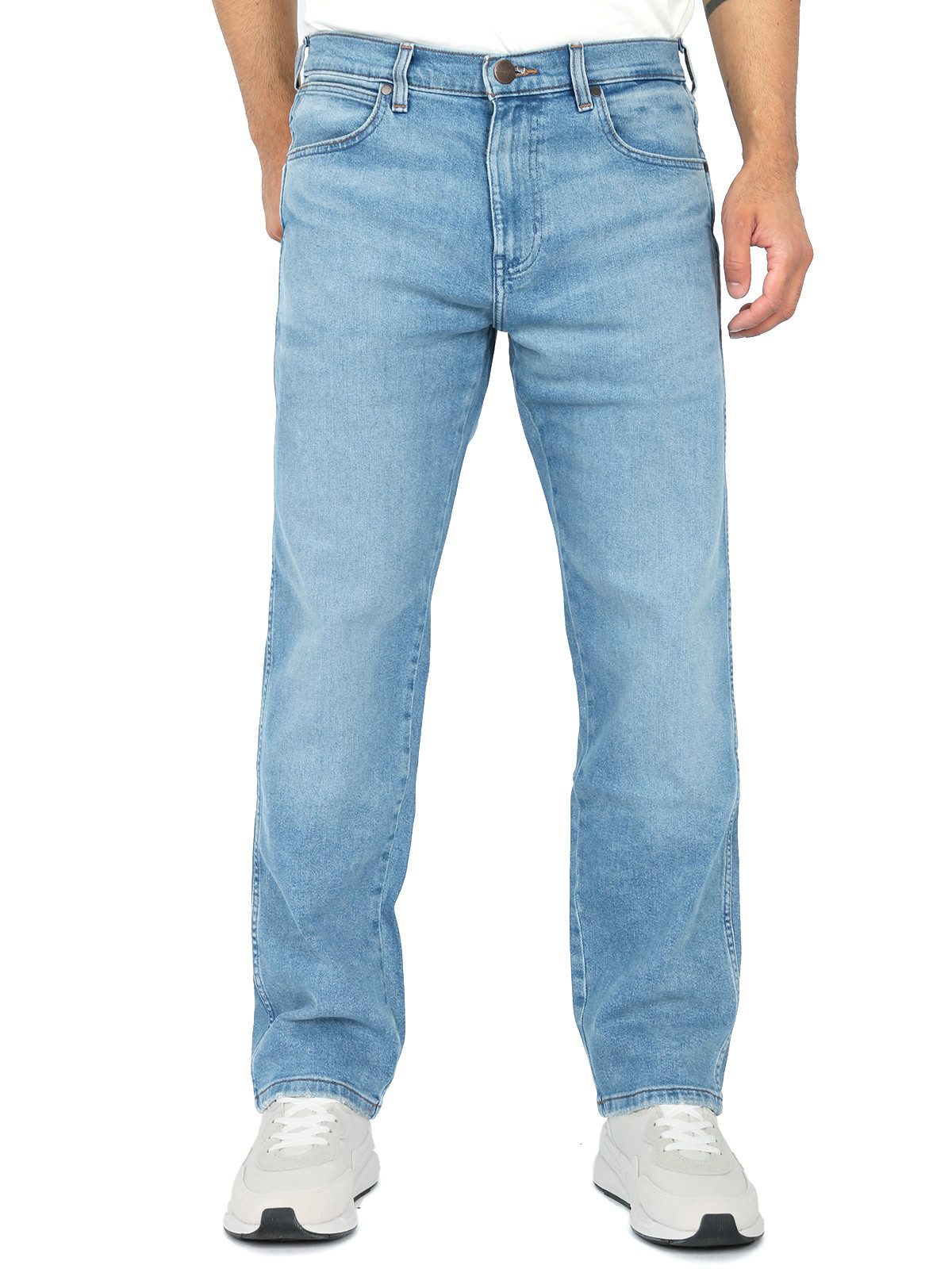 Wrangler Straight-Jeans Relaxed Fit - Frontier günstig online kaufen