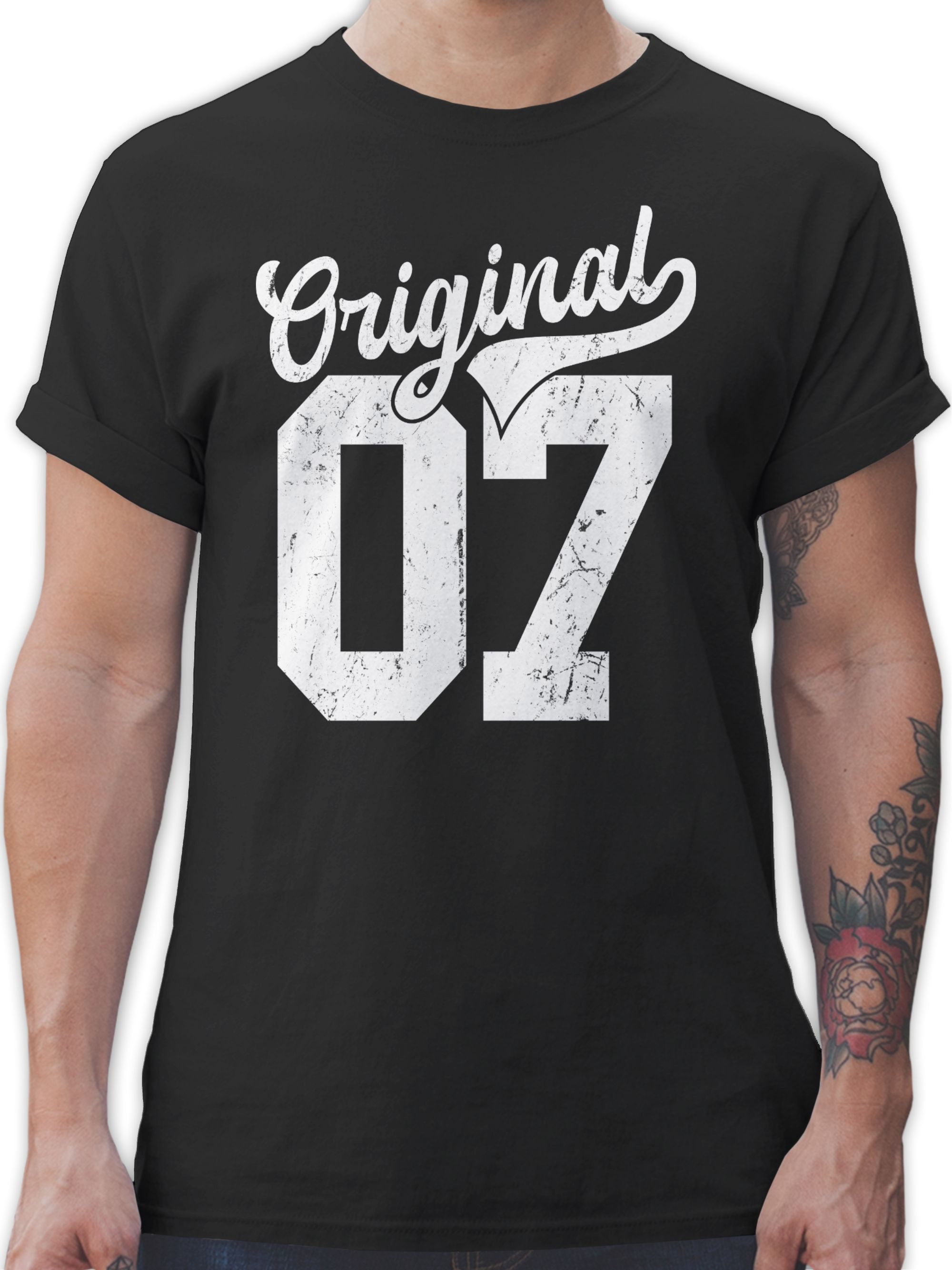 Shirtracer T-Shirt Original 2007 18. Geburtstag günstig online kaufen
