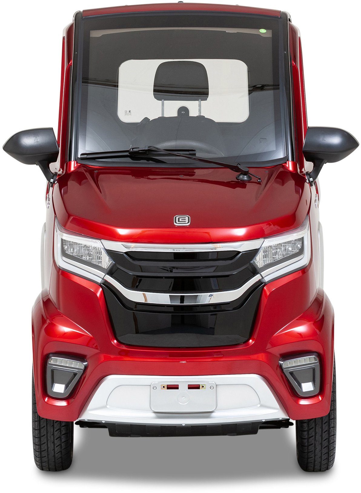 ECONELO Elektromobil NELO 4.1, 2200 W, rot Rückfahrkamera km/h, 45 mit