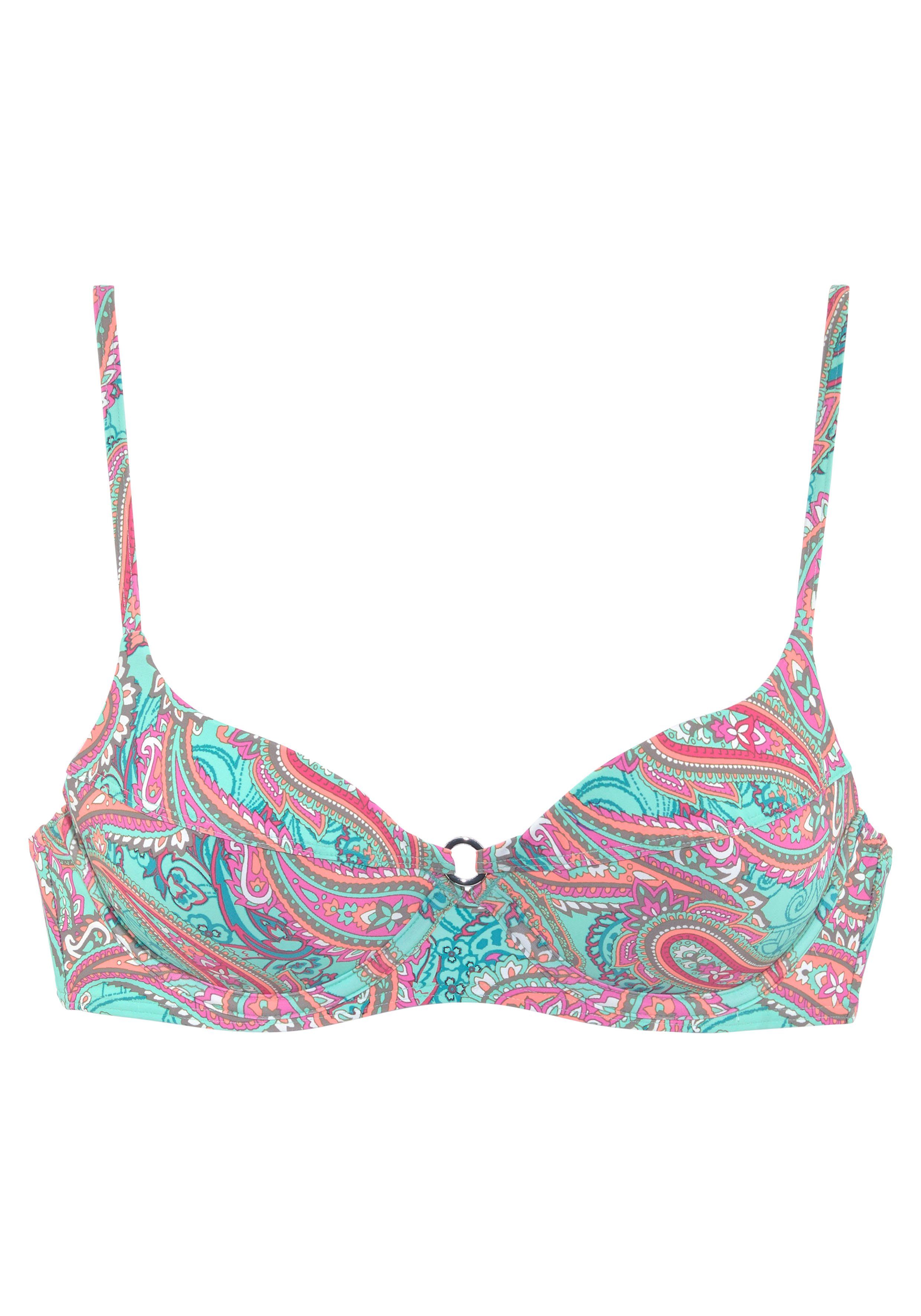 Venice Beach Bügel-Bikini-Top Paislee, bedruckt, verstellbare günstig online kaufen