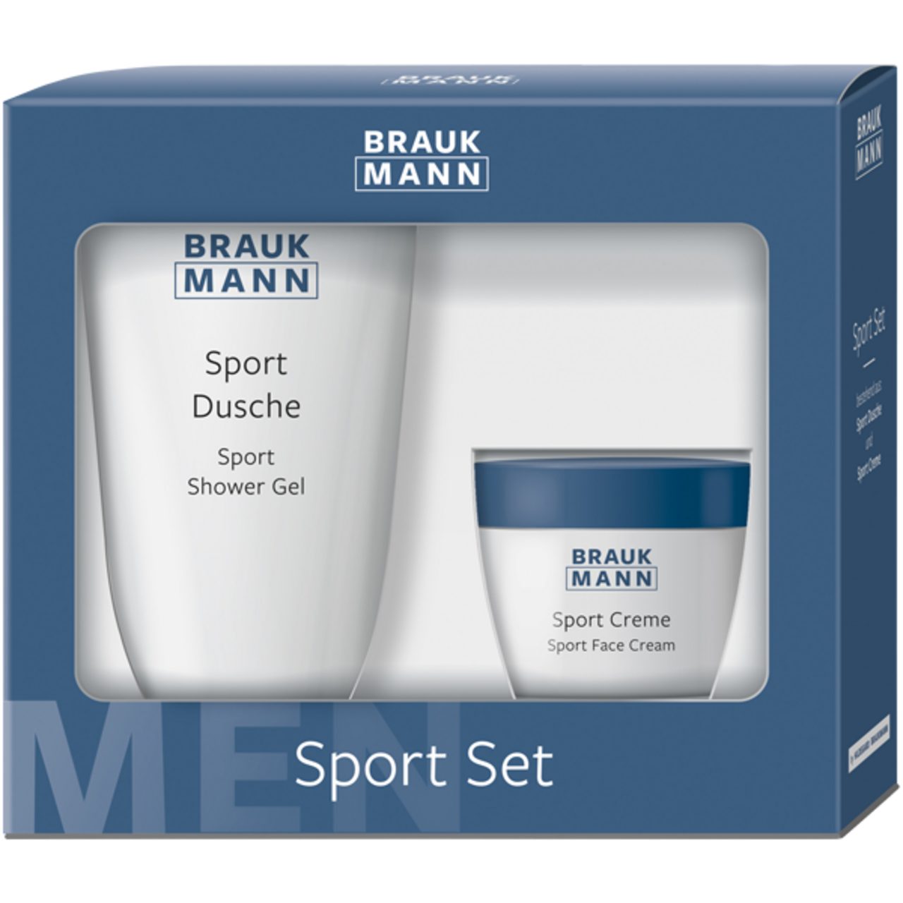 Hildegard Braukmann Hautpflege-Set BRAUKMANN Sport Set = Sport Creme + Sport Dusche 150 ml, 1-tlg., für Alle Hauttypen