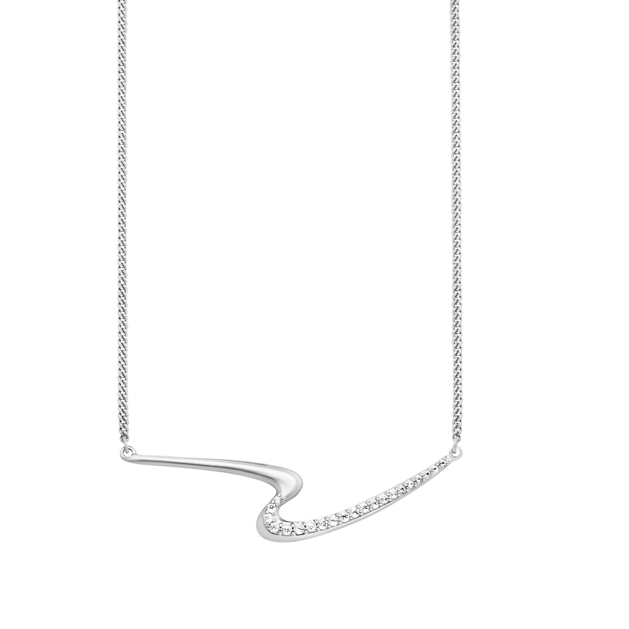 CAÏ Collierkettchen 925/- Sterling Silber rhodiniert Topas