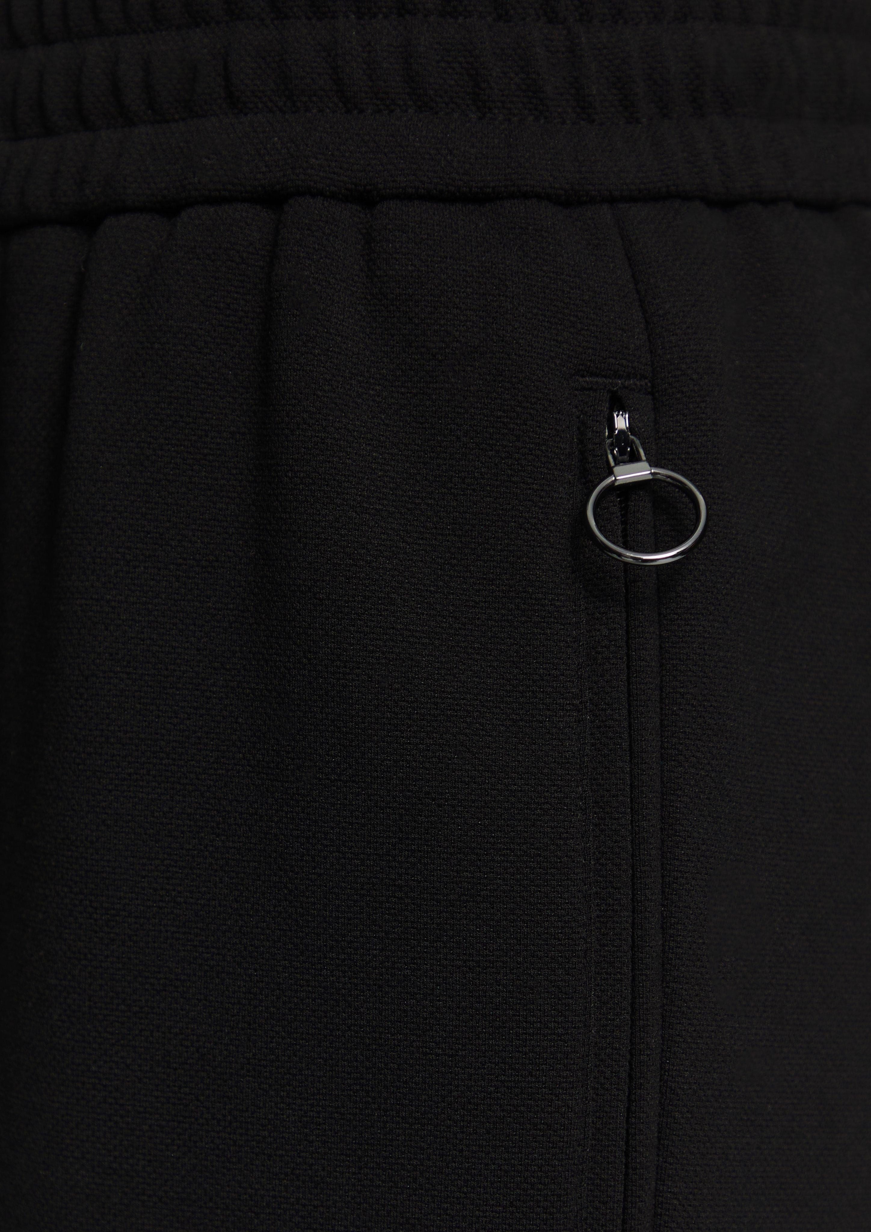 s.Oliver Stoffhose, mit elastische Bund und Bindeband günstig online kaufen