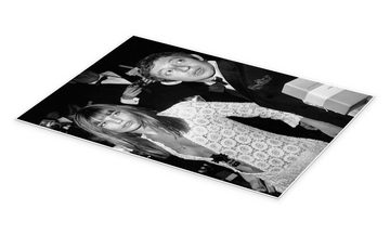 Posterlounge Poster Celebrity Collection, Jane Birkin und Serge Gainsbourg, Wohnzimmer Fotografie
