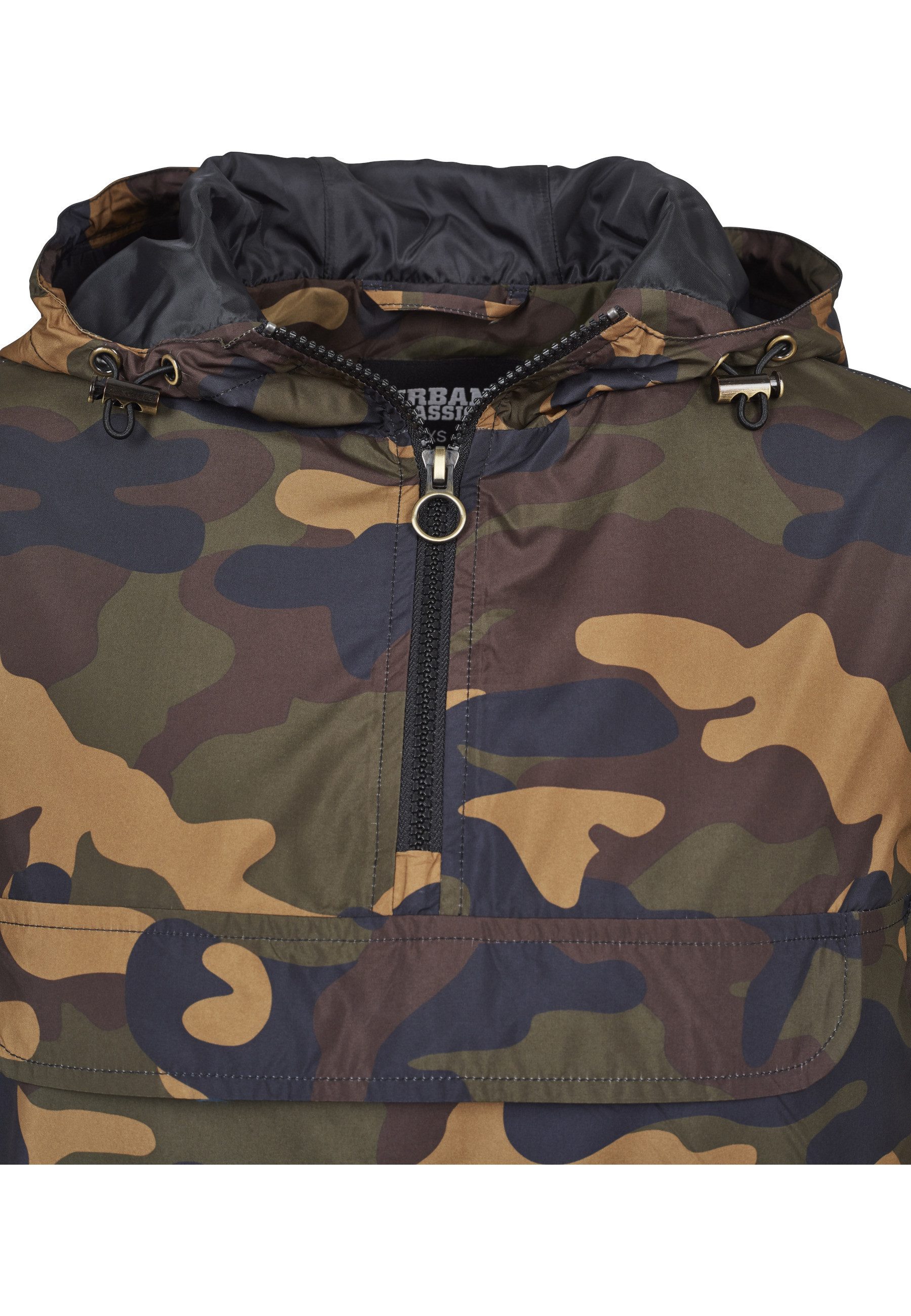 URBAN CLASSICS Outdoorjacke Urban Classics Damen Ladies Camo Pull Over Jacket (1-St)