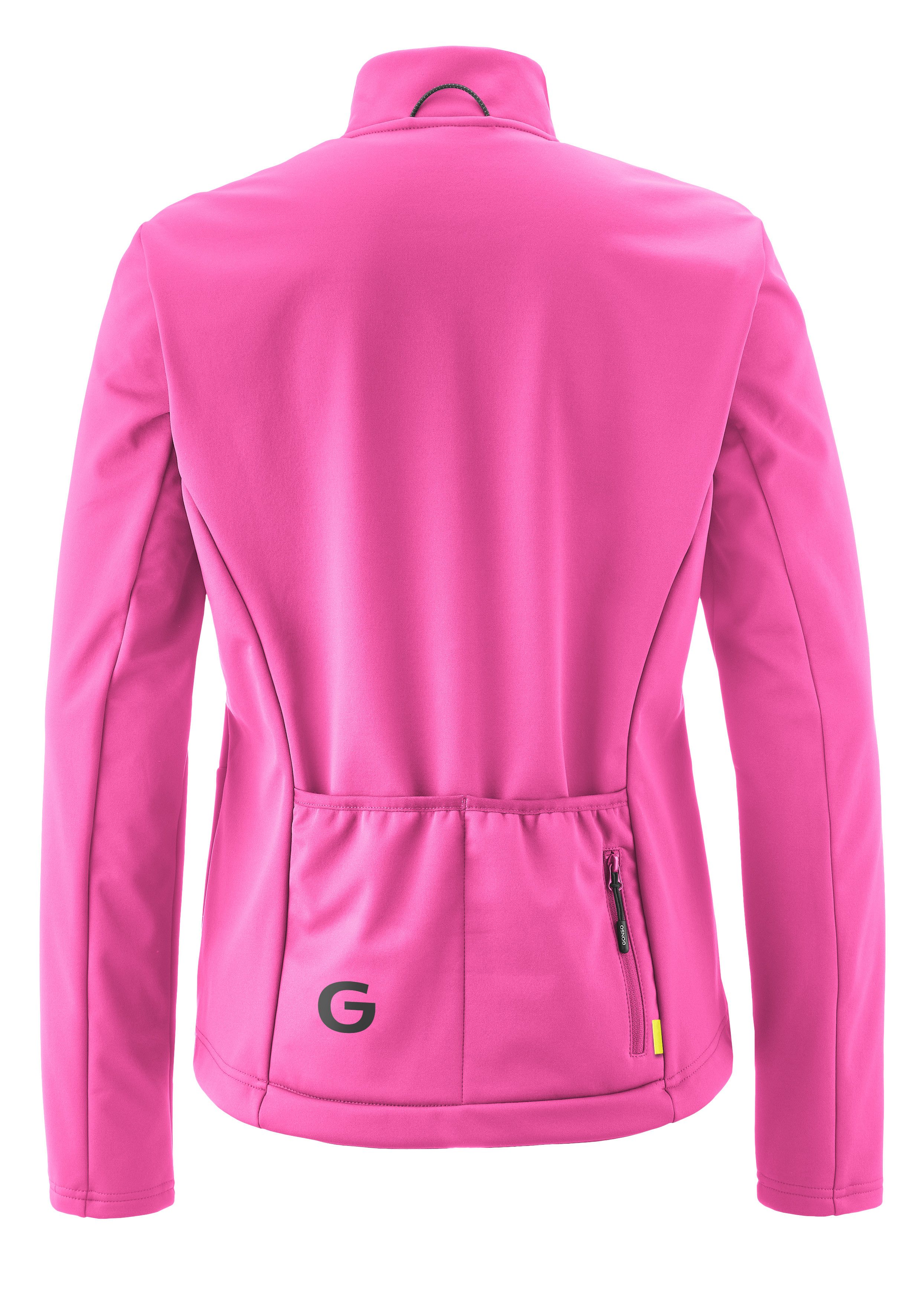 Gonso Fahrradjacke ADVENTURE JACKET SOFTSHELL W Damen Radjacke, atmungsaktiv, Slim Fit