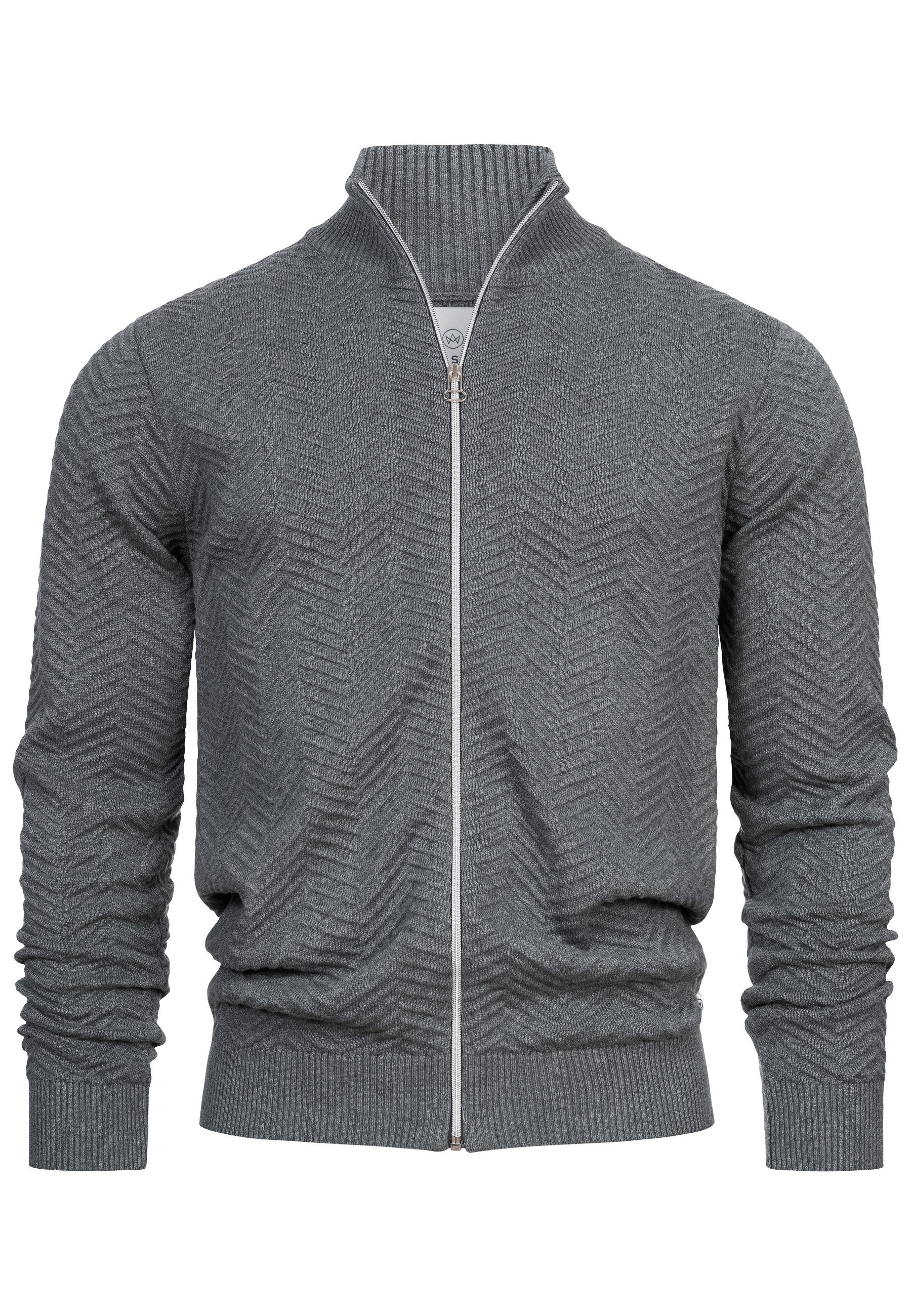 Kronstadt Strickjacke KSCarlo Zip Fein-Strickjacke mit günstig online kaufen