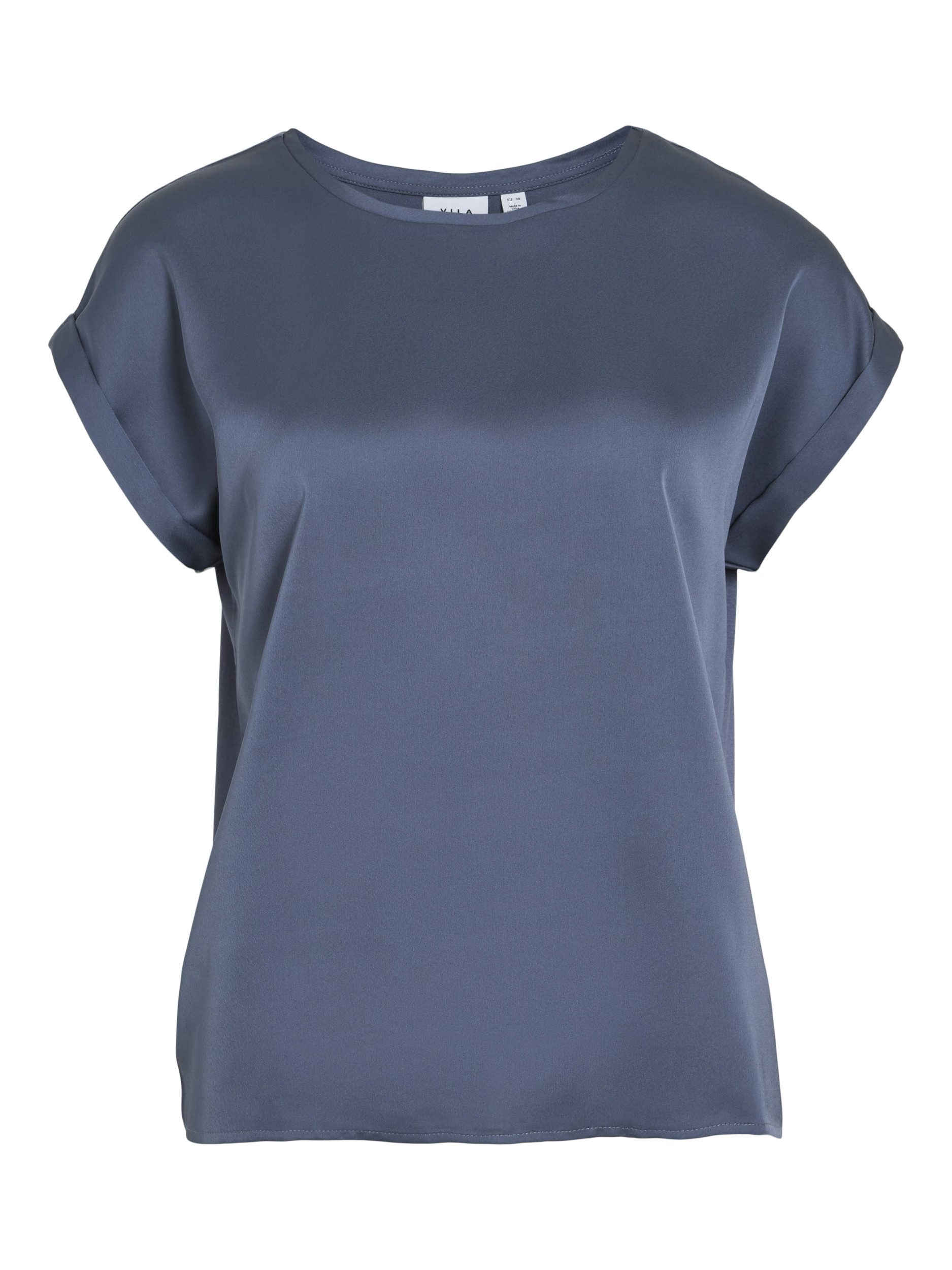 Vila Kurzarmbluse VIELLETTE S/S SATIN TOP günstig online kaufen
