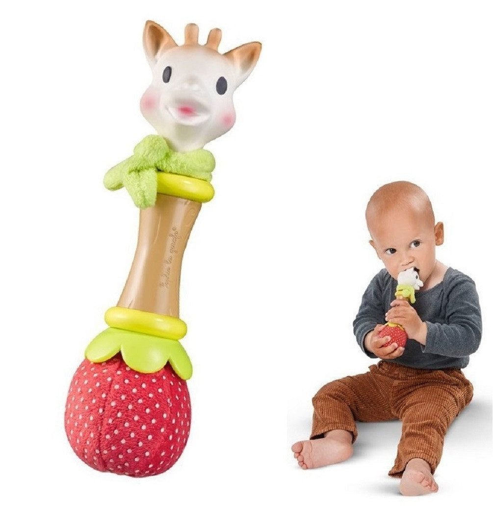 Vulli Stabrassel Sophie la girafe Rassel So Pure Nature Soft 3m+