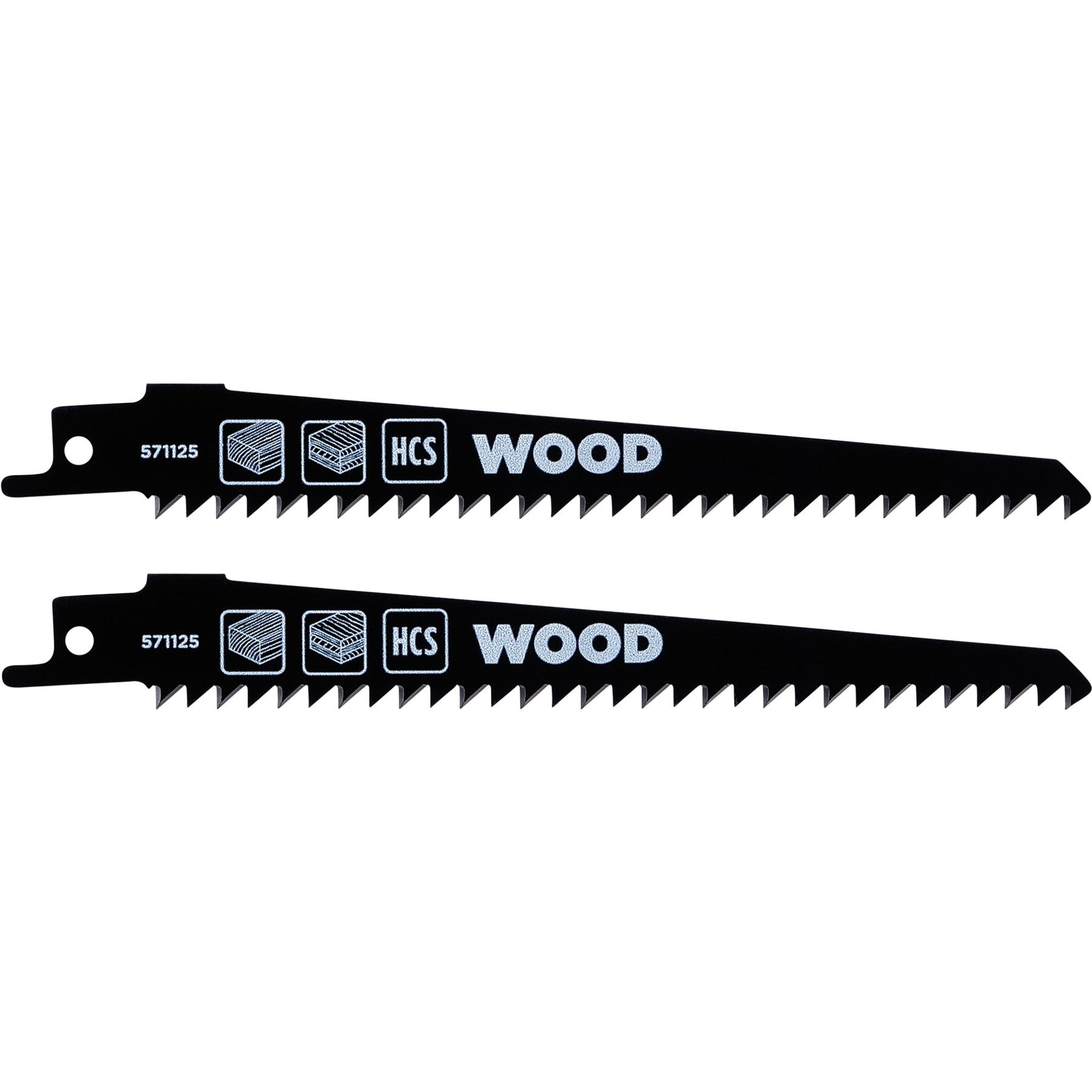 kwb Säbelsägeblatt KWB Säbelsägeblatt-Set 571125, HCS-Stahl, 2 Stück