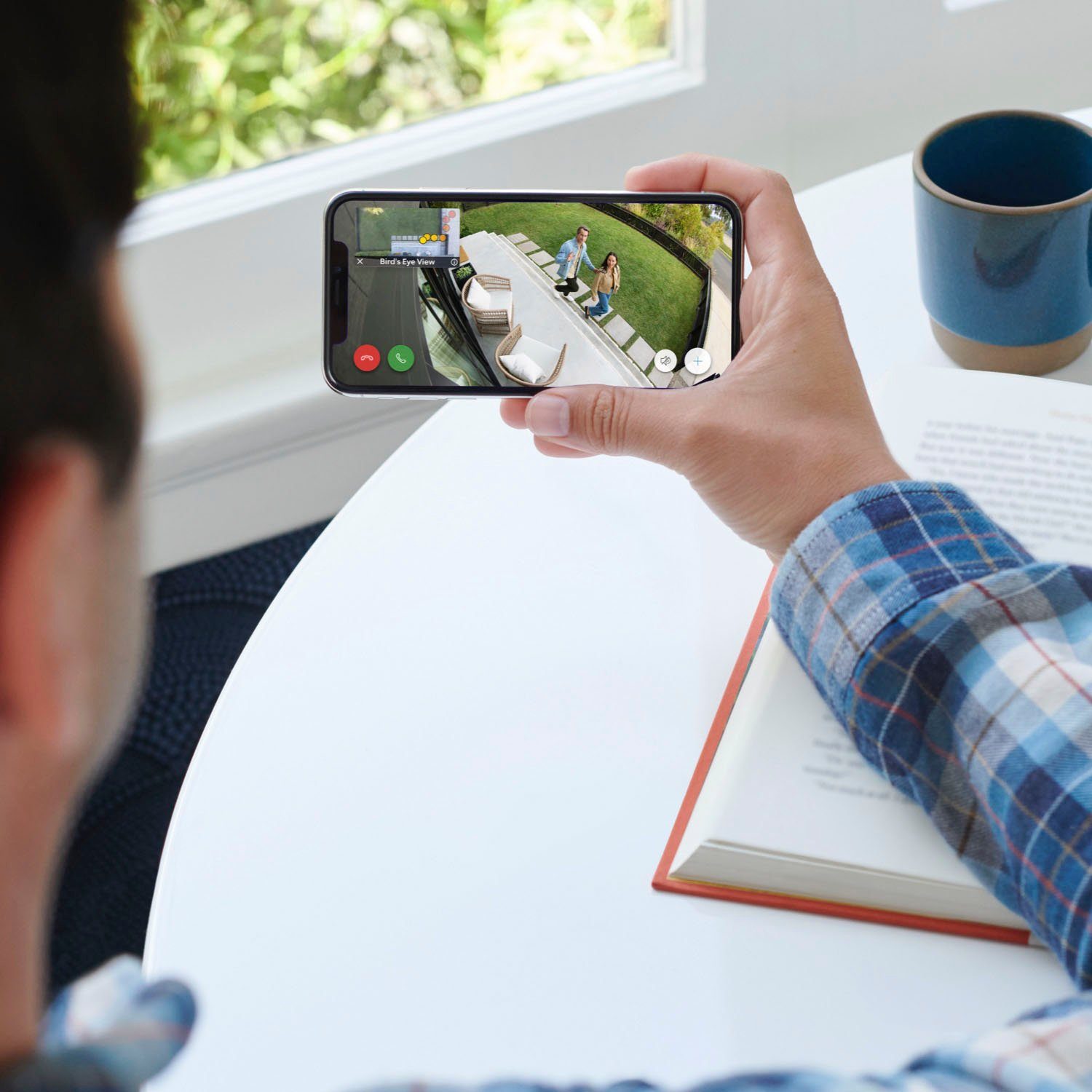 Ring Überwachungskamera Spotlight Kamera Pro Akku (Außenbereich)