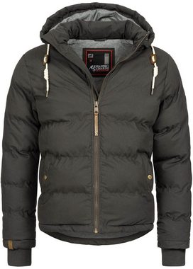 Alessandro Salvarini Winterjacke ASGinio mit abnehmbarer Kapuze