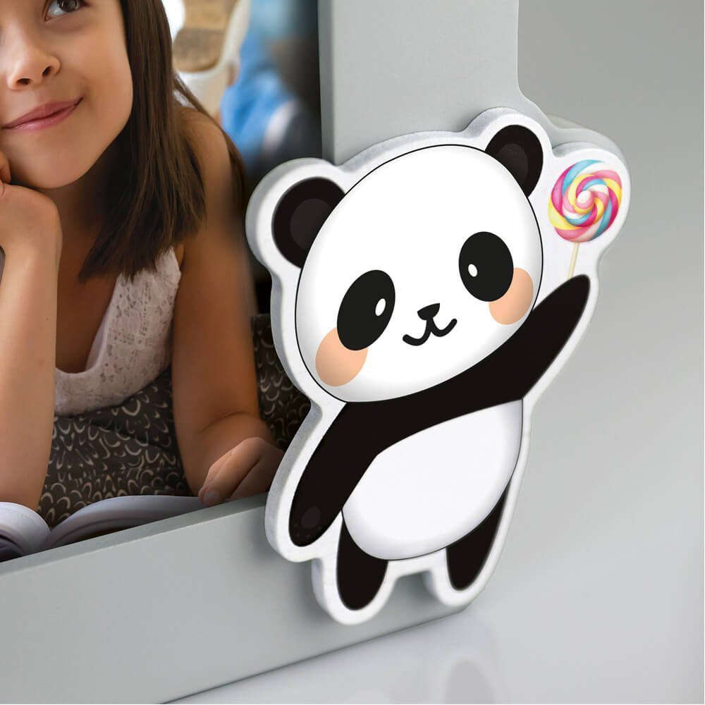 Bilderrahmen matches21 & Panda 10x15 Baby Bilderrahmen 1 cm, Lolli Holzrahmengrau (1 HOME St), HOBBY Stk