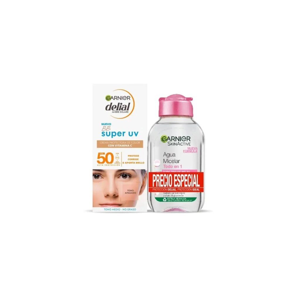 GARNIER BB-Creme Delial Facial Bb Sun F50 50ml Micel 100