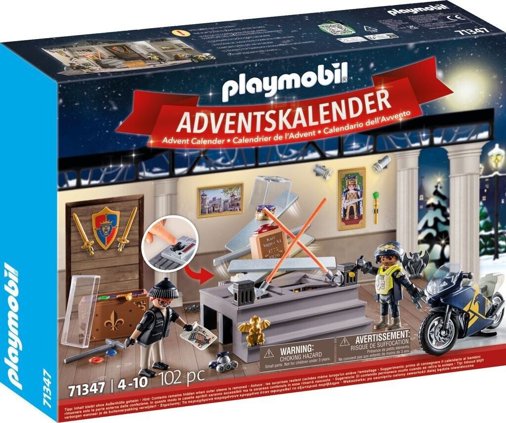 Playmobil® Playmobil 71347 Adventskalender Polizei Museu Spielbausteine